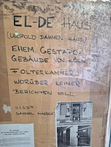 Details at National Socialism Documentation Center of the City of Cologne Köln — travel photo