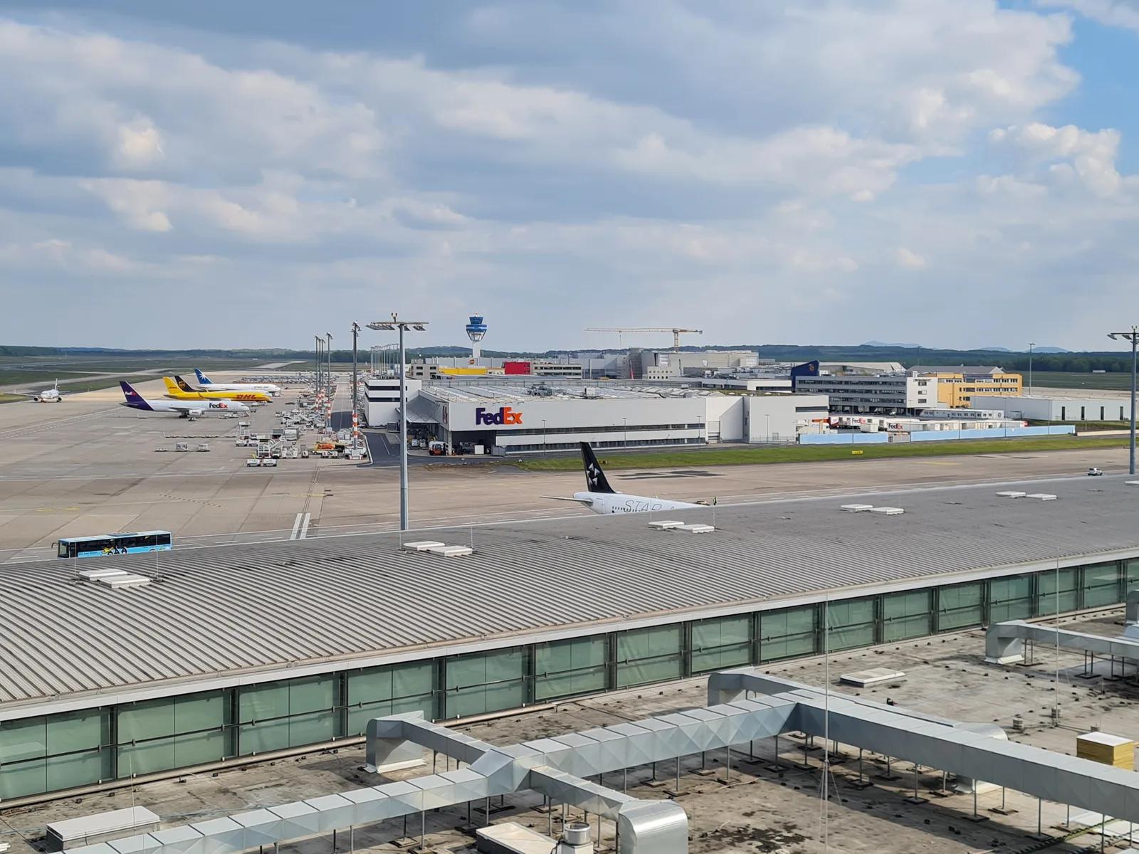 Interior at Visitors terrace level 5 Köln — travel photo