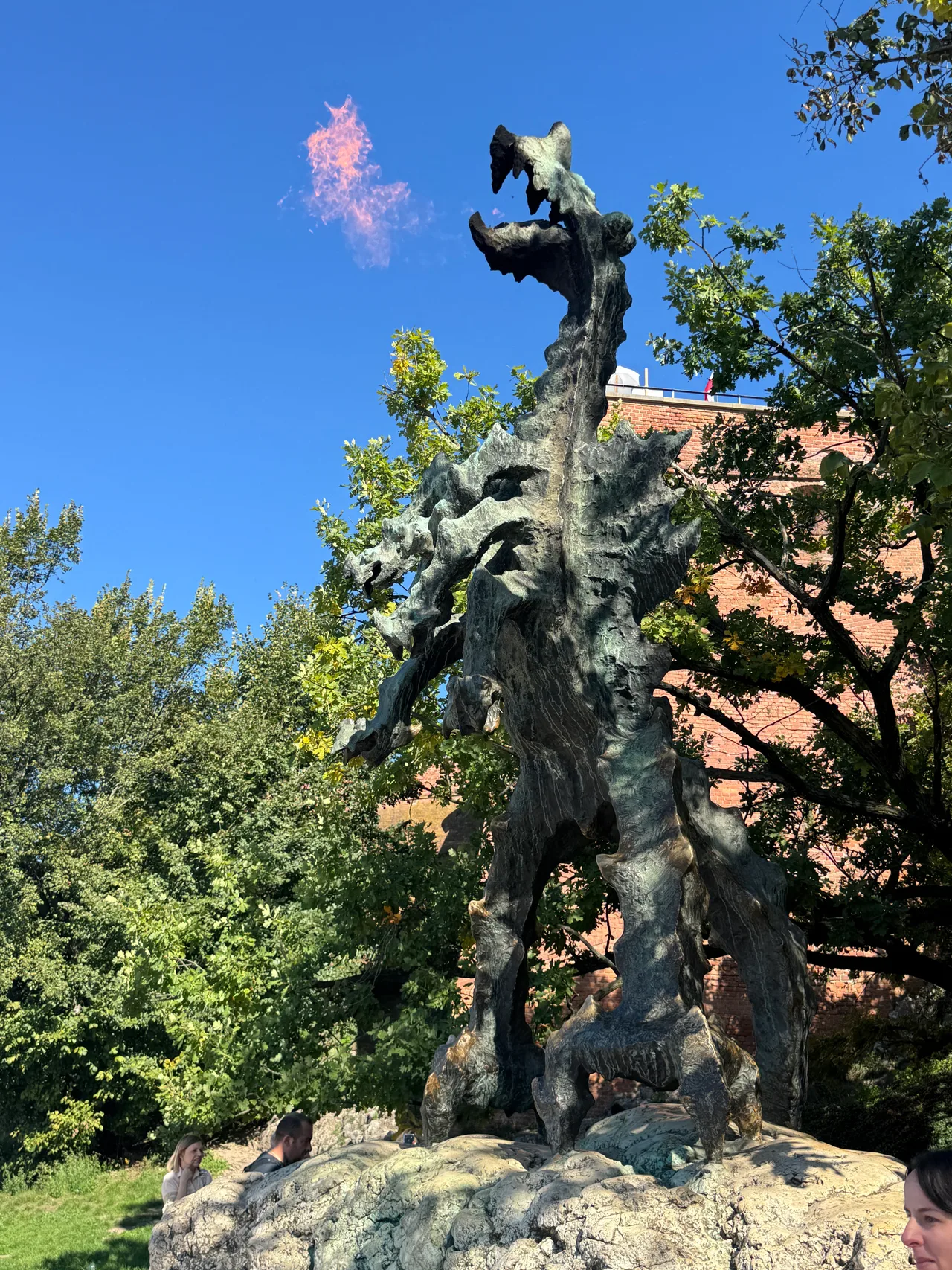 Dragon Statue — culture guide Krakow