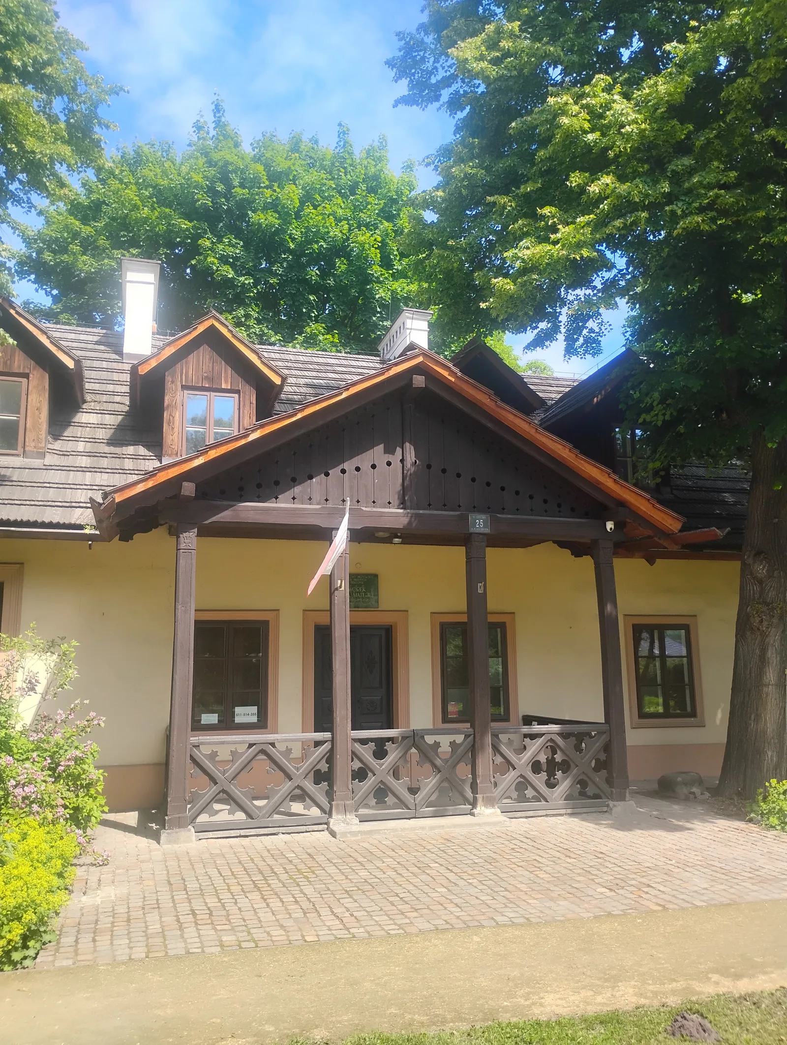 Atmosphere at Dworek Jana Matejki w Krzesławicach Kraków — travel photo