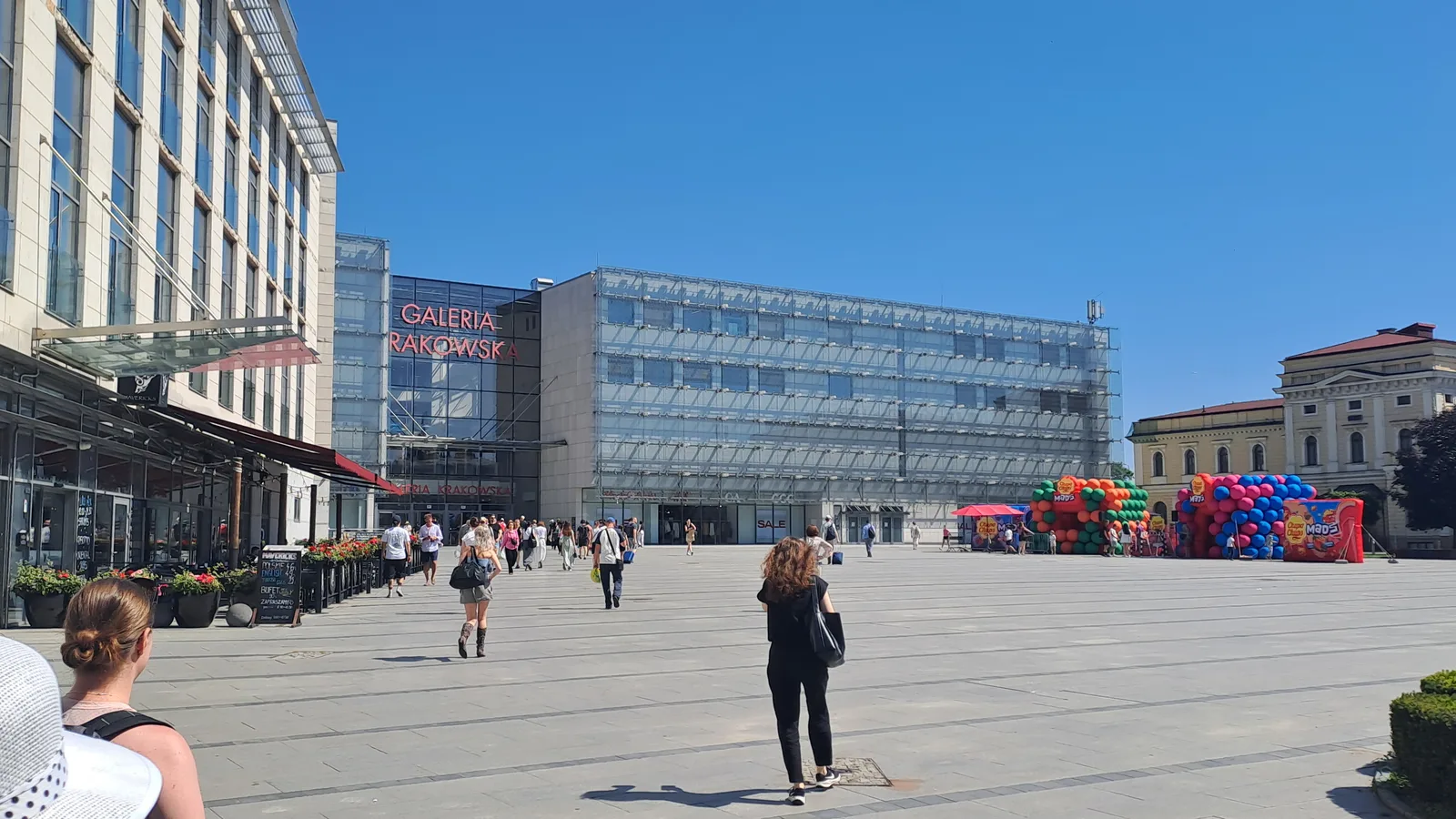 Interior at Galeria Krakowska Shopping Mall Kraków — travel photo