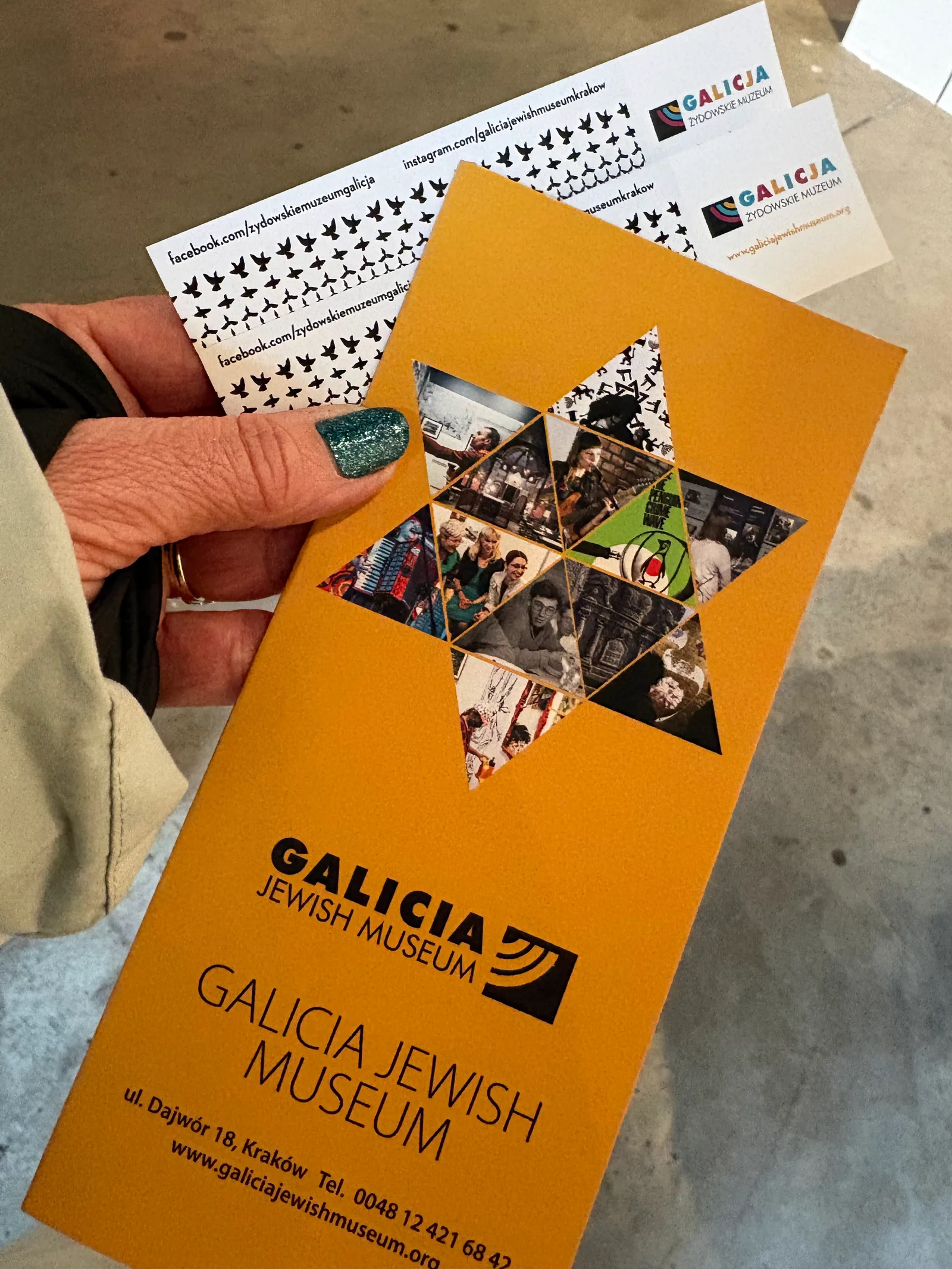 Interior at Galicia Jewish Museum Kraków — travel photo