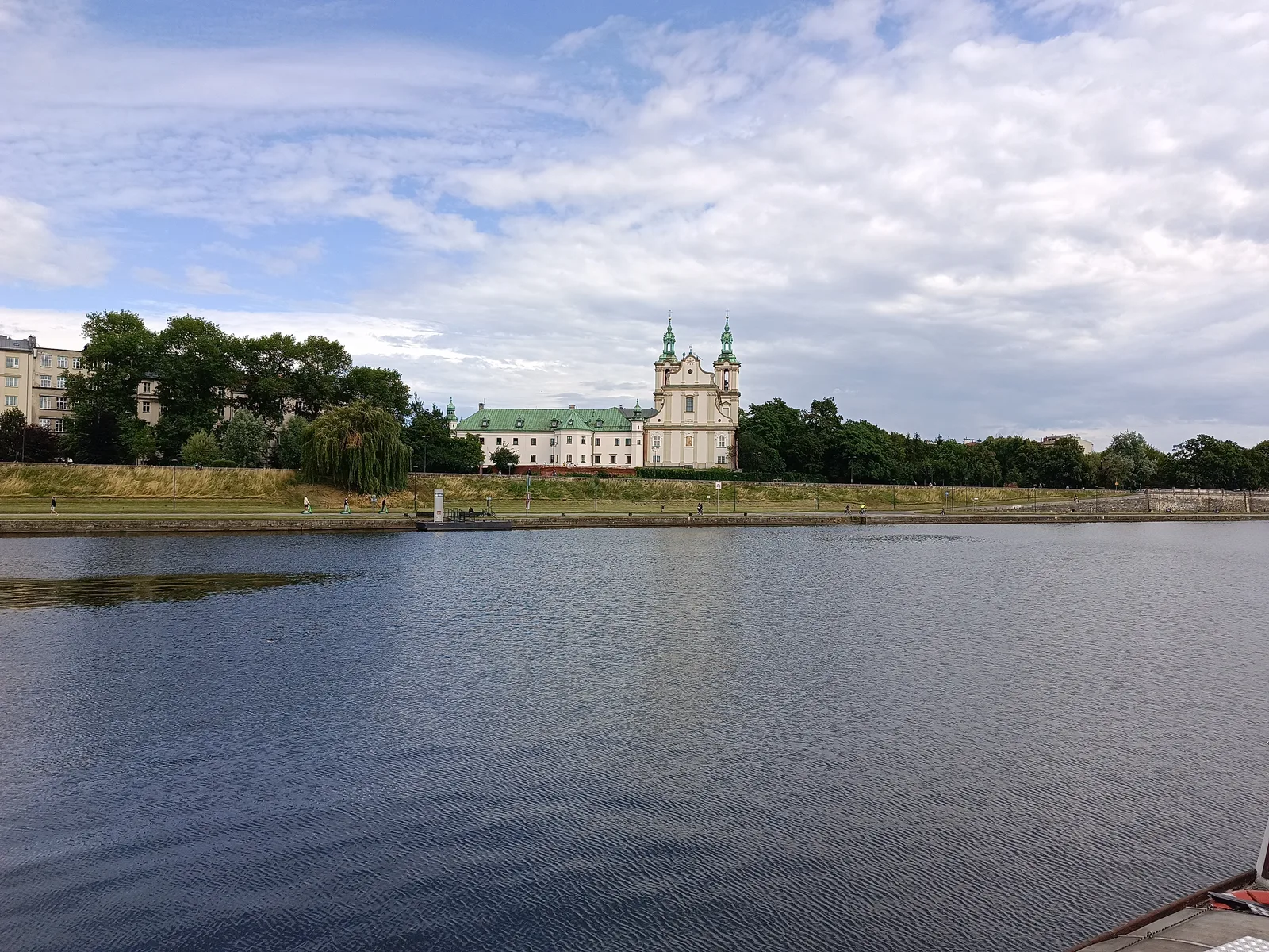 Details at Grunwald Bridge Kraków — travel photo