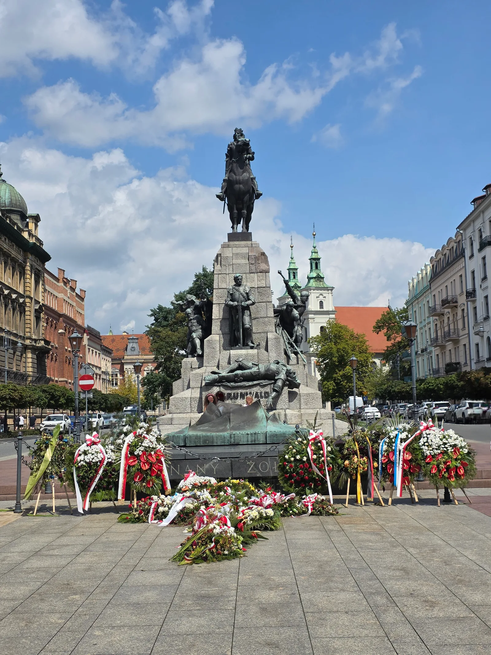 Main view at Grunwald Monument Kraków — travel photo