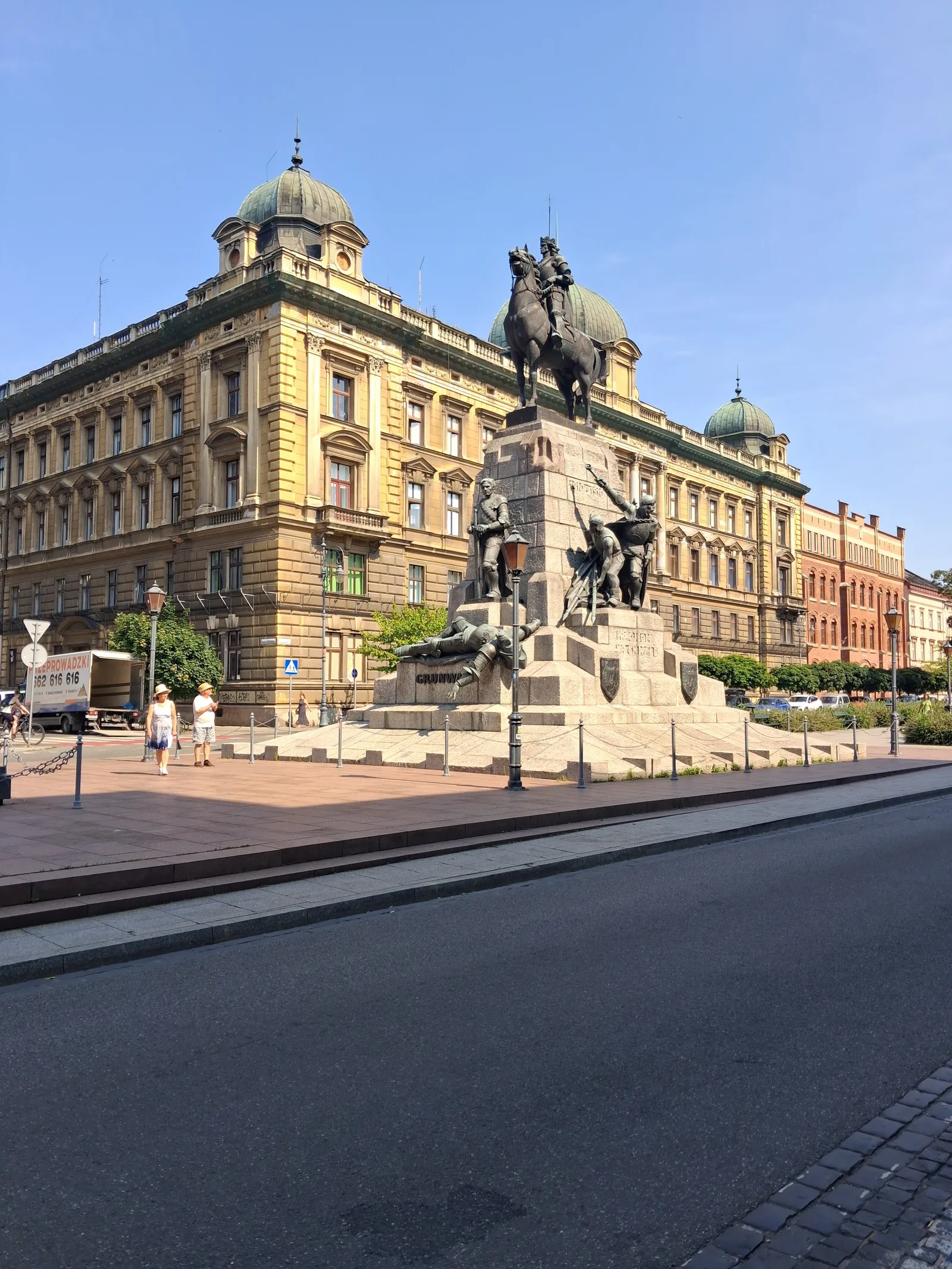 Atmosphere at Jan Matejko Square Kraków — travel photo