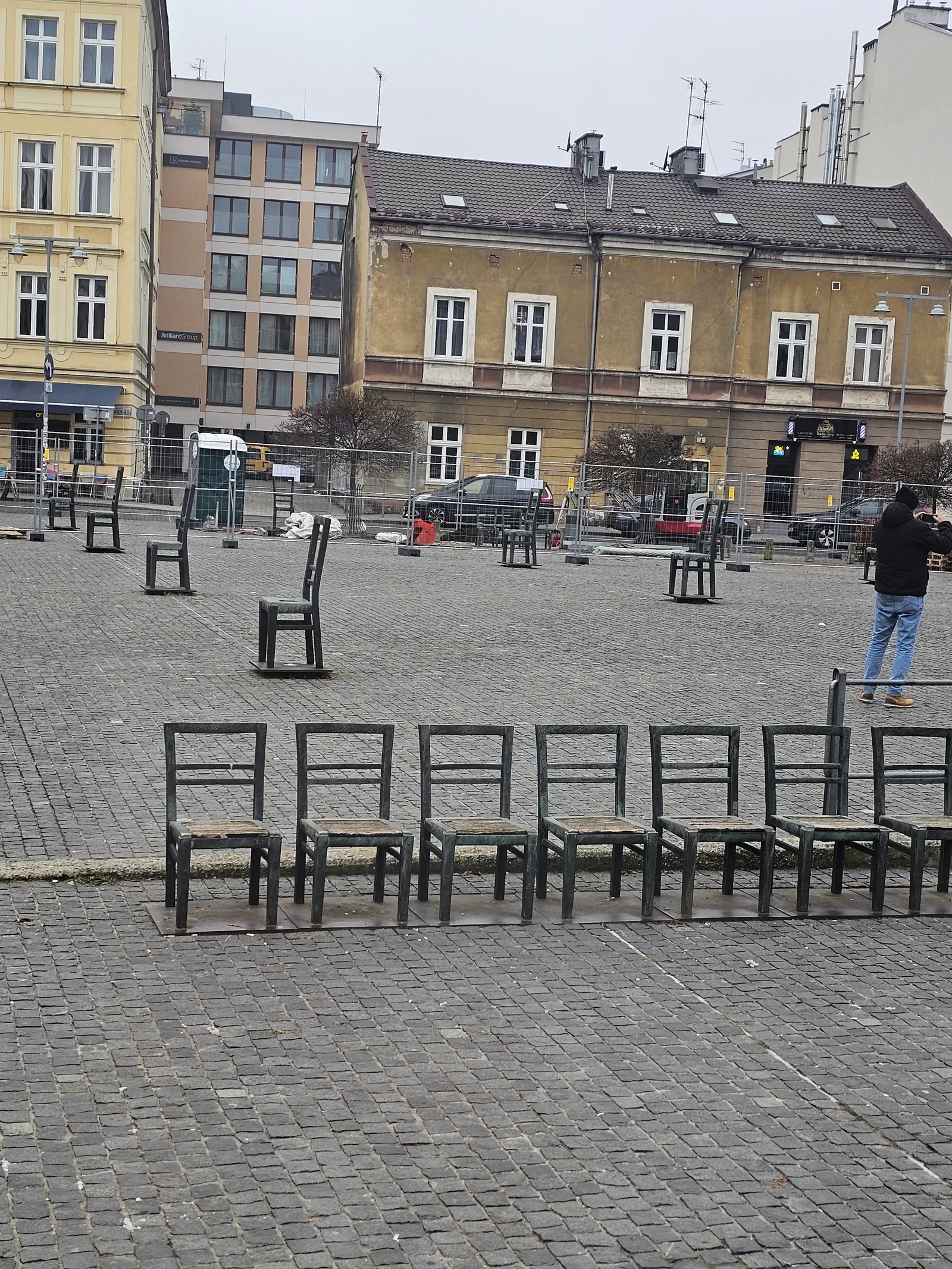 Interior at Jewish Ghetto Memorial Kraków — travel photo