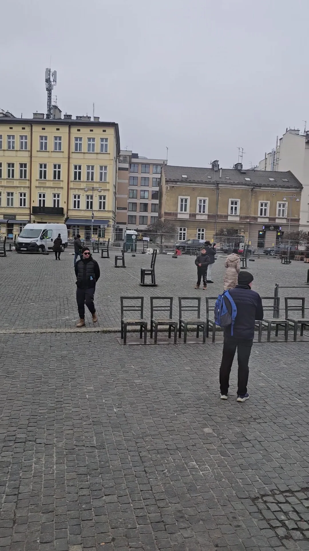 Atmosphere at Jewish Ghetto Memorial Kraków — travel photo