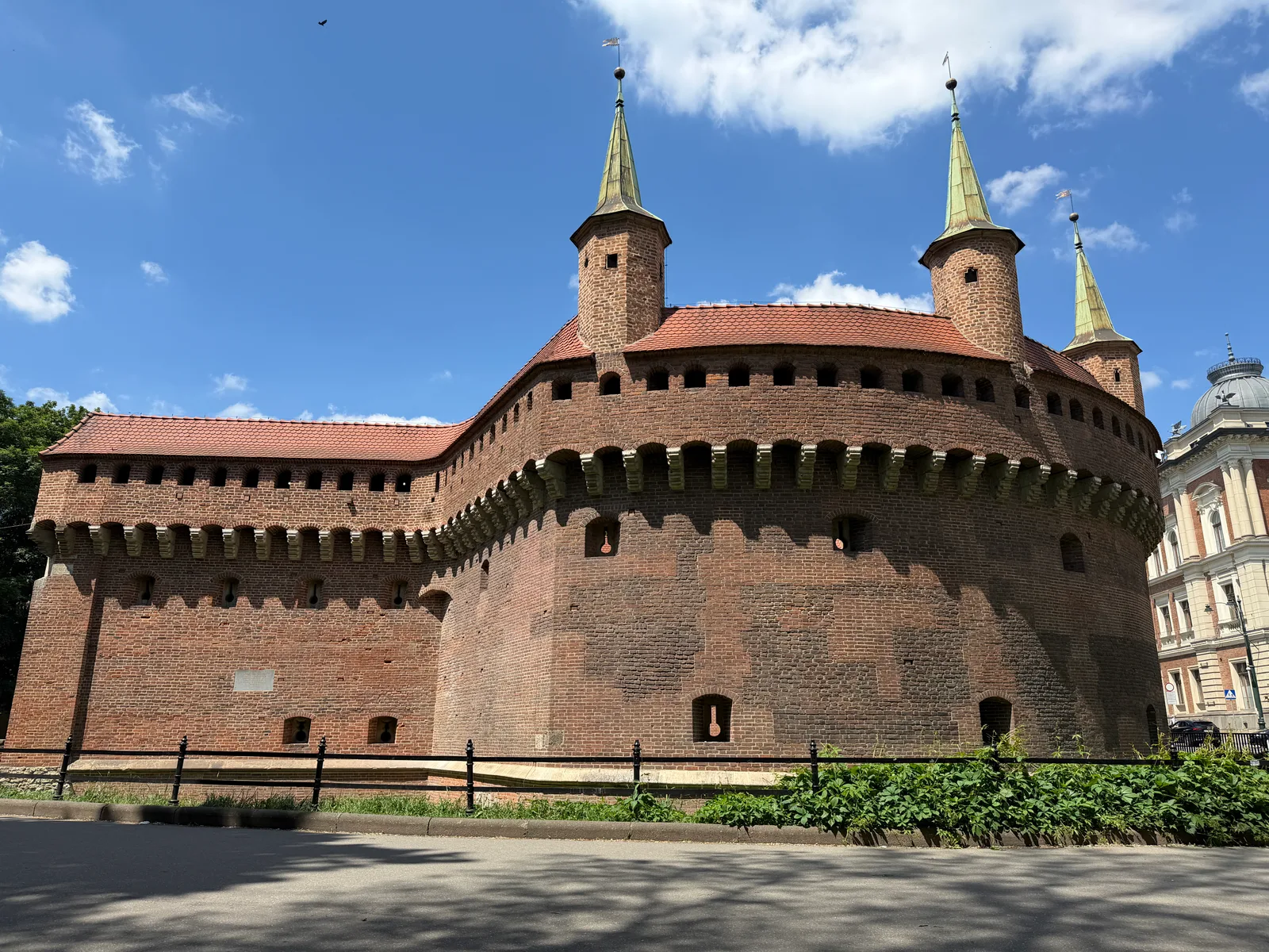 Main view at Kraków Barbican Kraków — travel photo