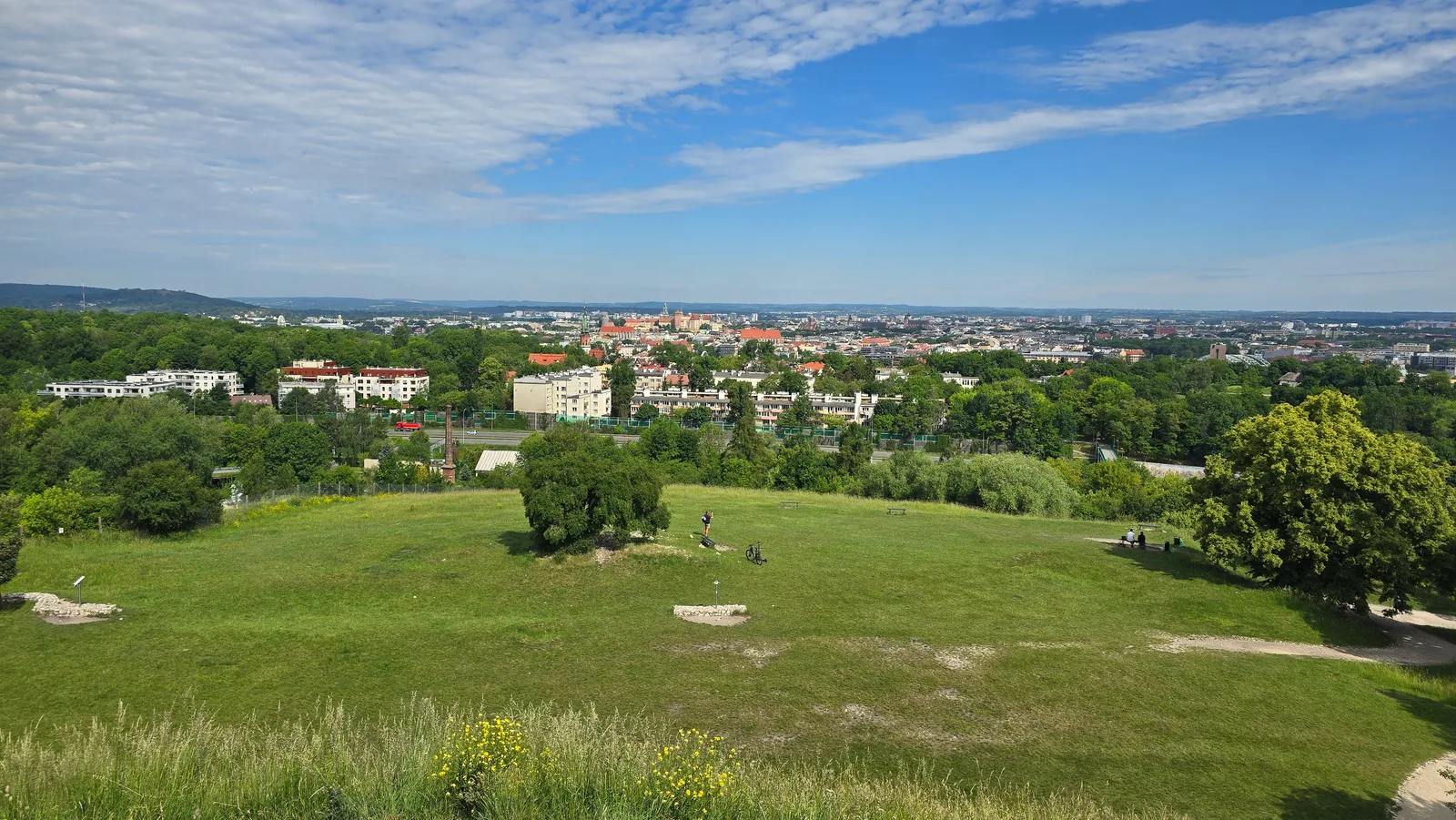 Atmosphere at Krakus Mound Kraków — travel photo
