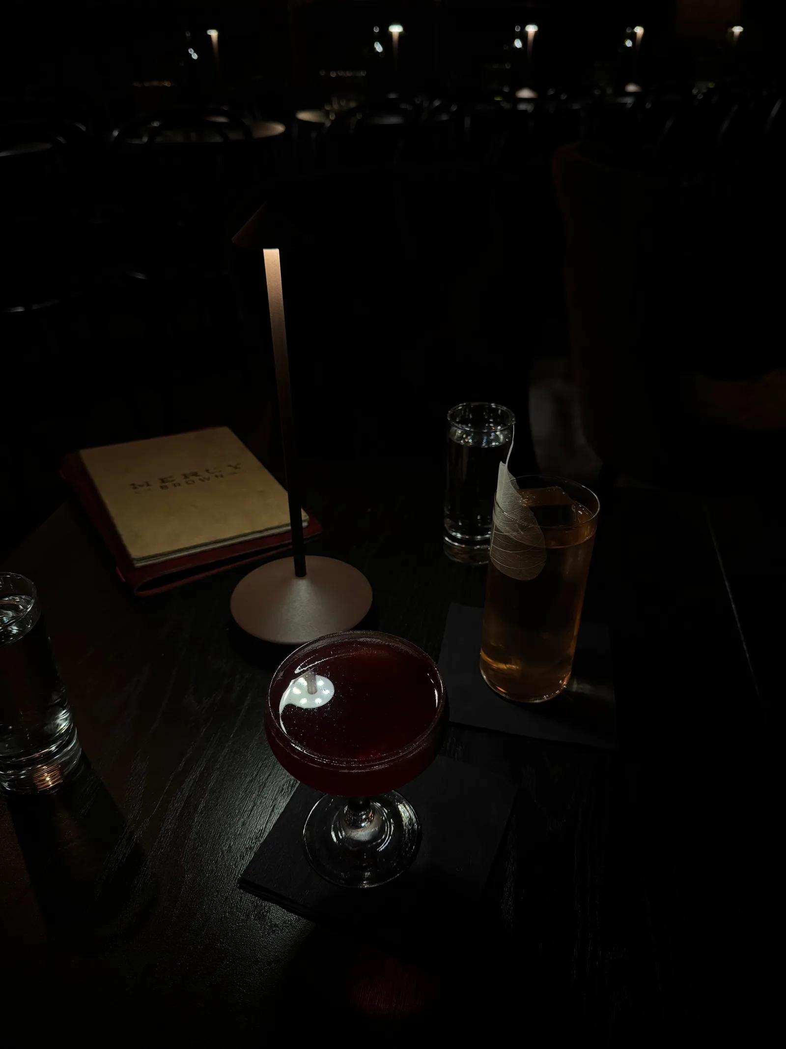 Interior at Mercy Brown Cocktails Jazz & Burlesque Krakow — travel photo
