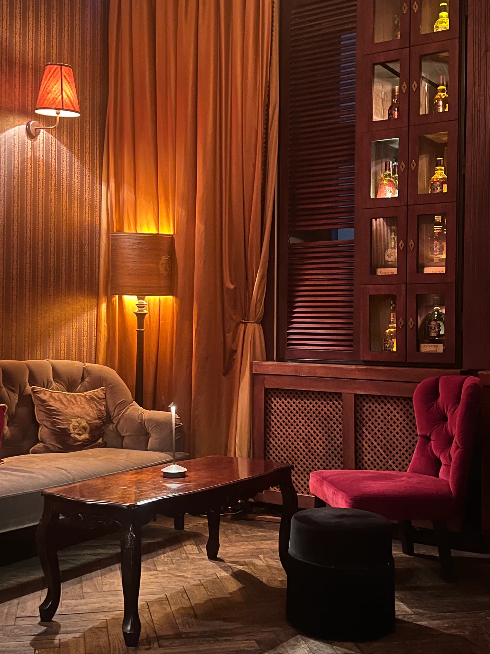 Details at Mercy Brown Cocktails Jazz & Burlesque Krakow — travel photo