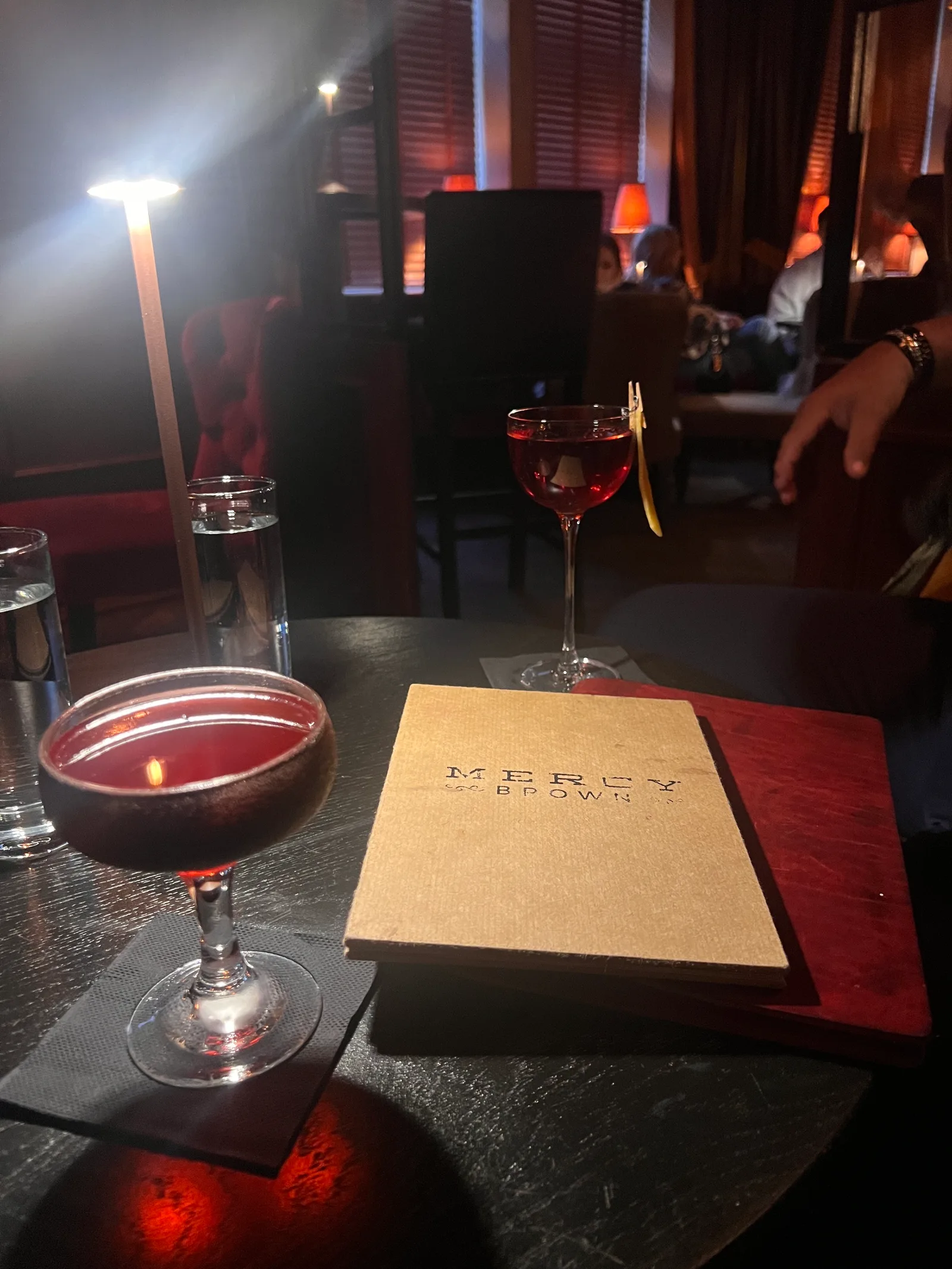 Atmosphere at Mercy Brown Cocktails Jazz & Burlesque Krakow — travel photo