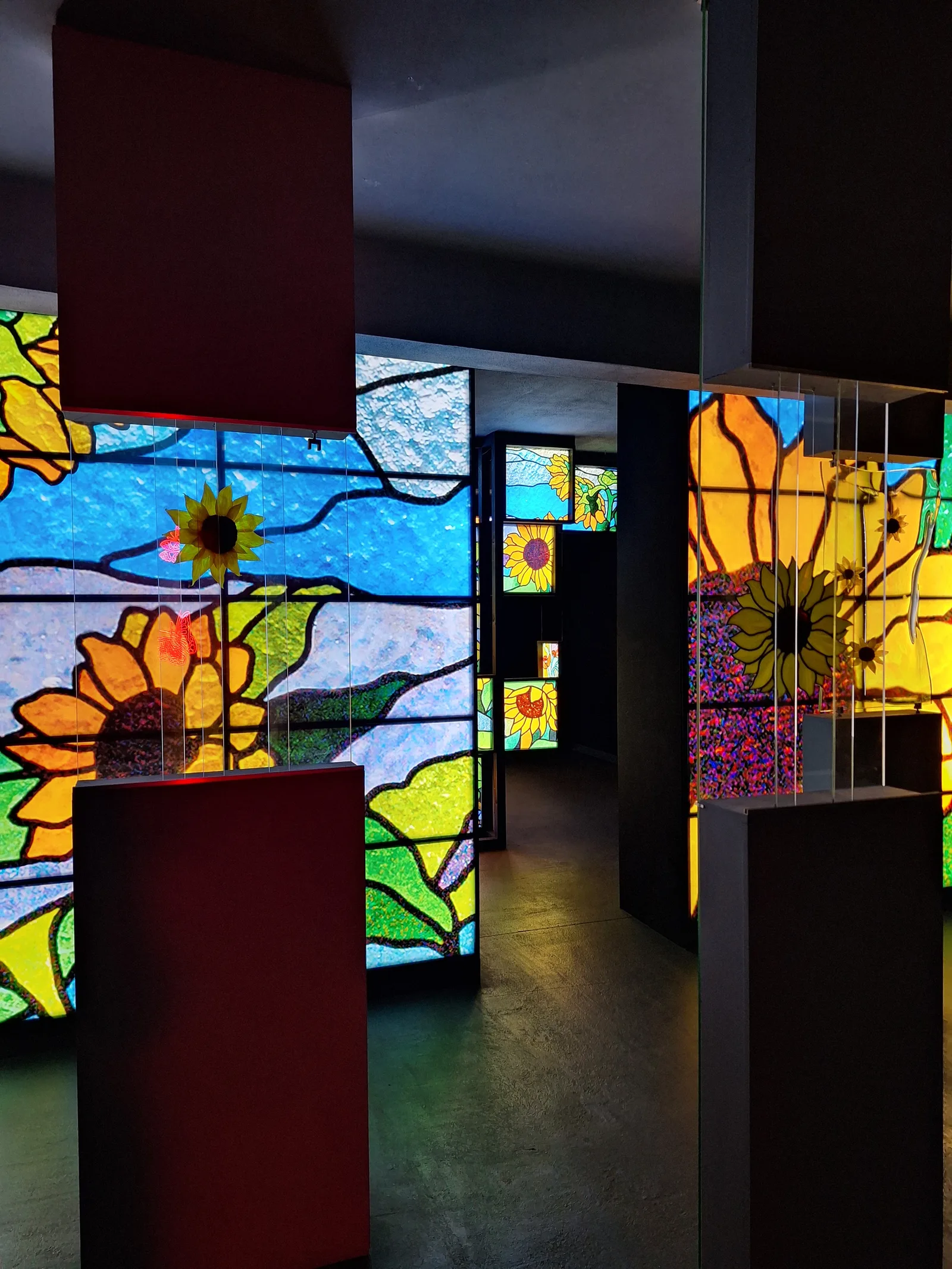 Main view at muWi Stained Glass Museum Kraków — travel photo
