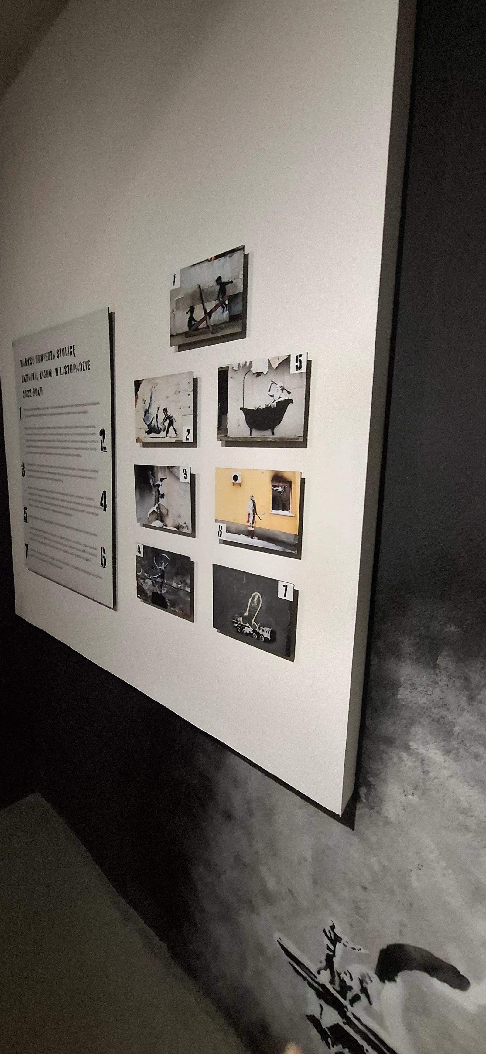 Interior at Muzeum Banksy Kraków — travel photo