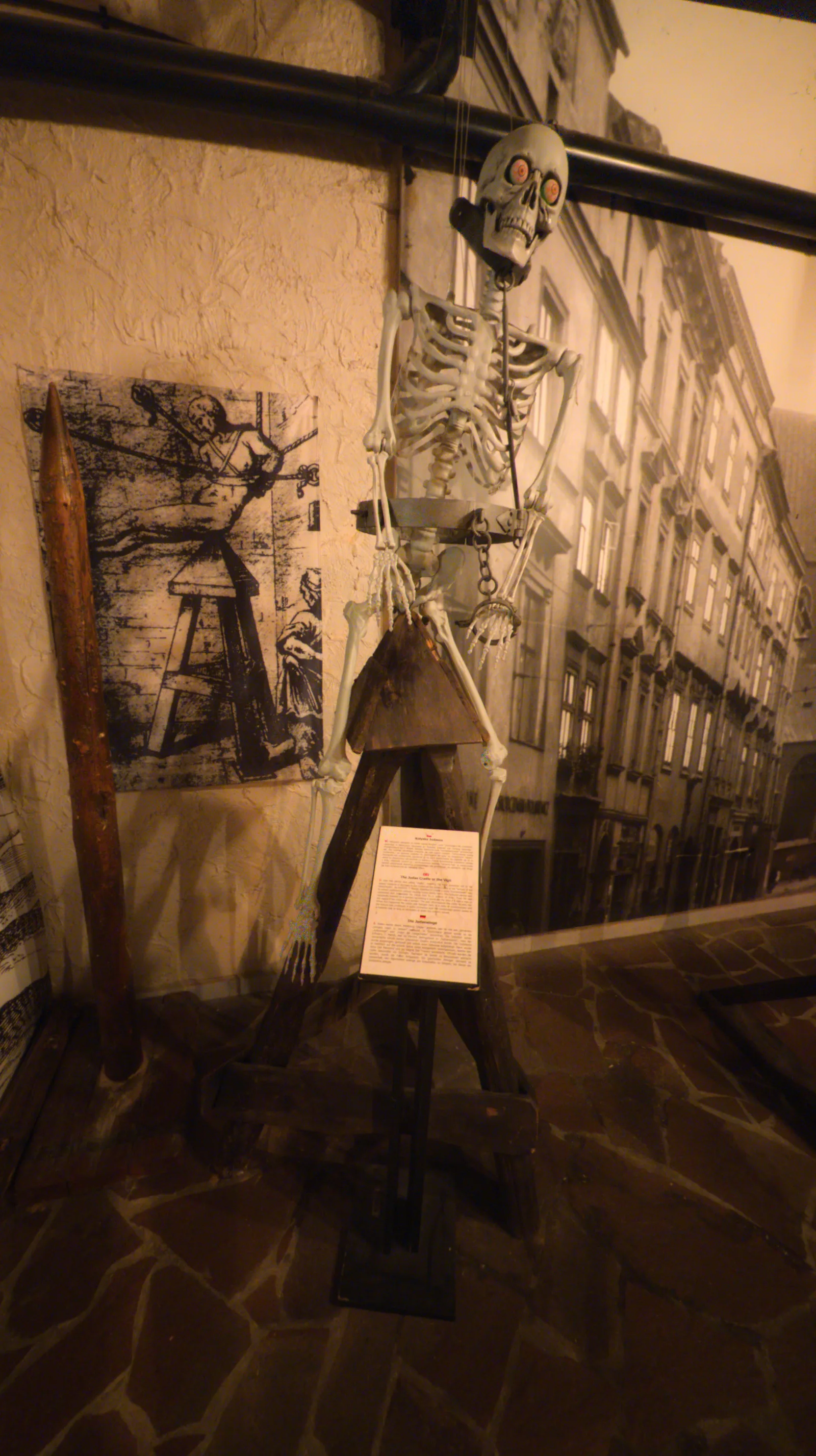 Atmosphere at Muzeum Tortur - atrakcja historyczna Kraków Kraków — travel photo