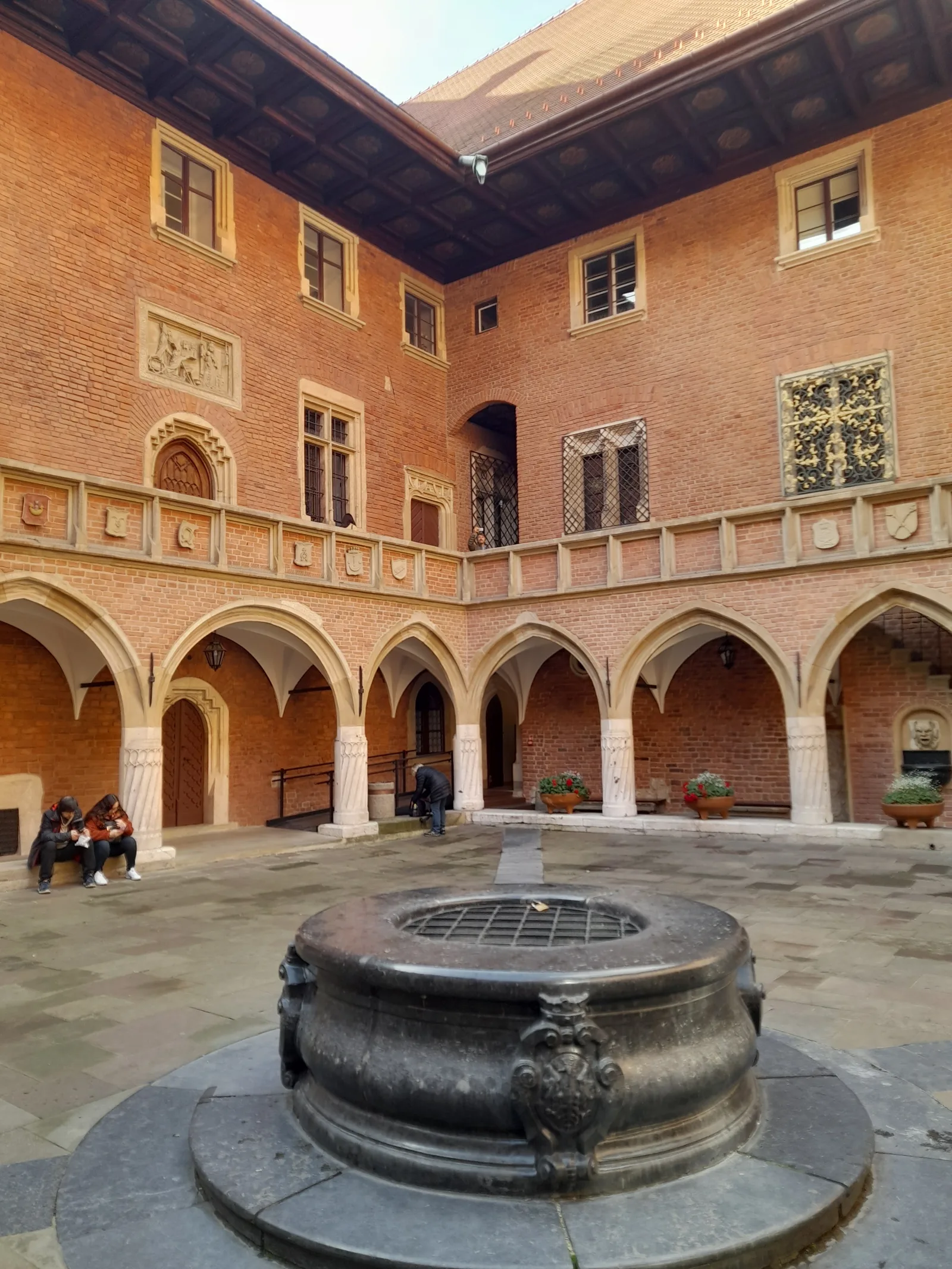 Interior at Muzeum Uniwersytetu Jagiellońskiego Collegium Maius Kraków — travel photo