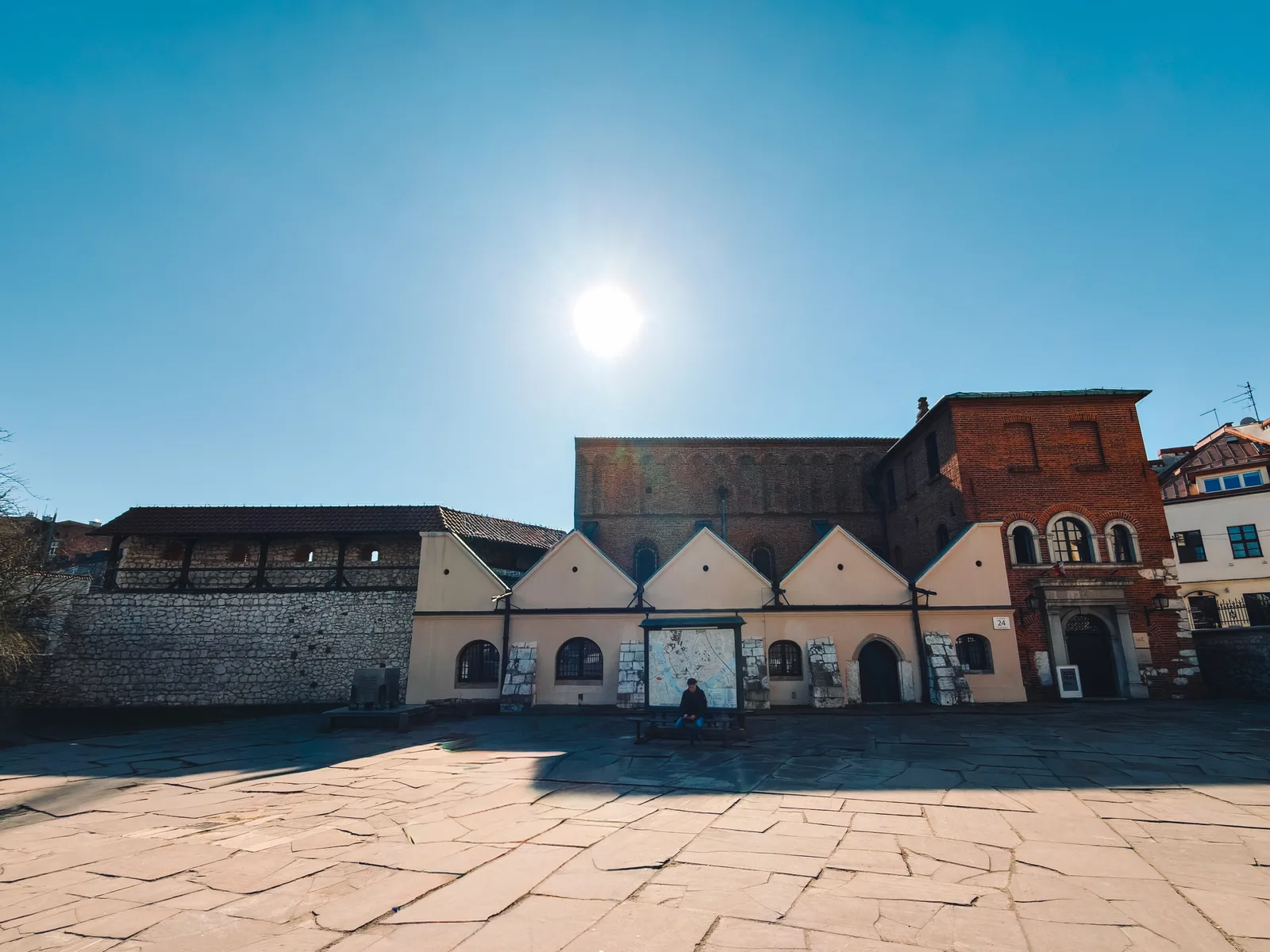 Main view at Old Synagogue Kraków — travel photo
