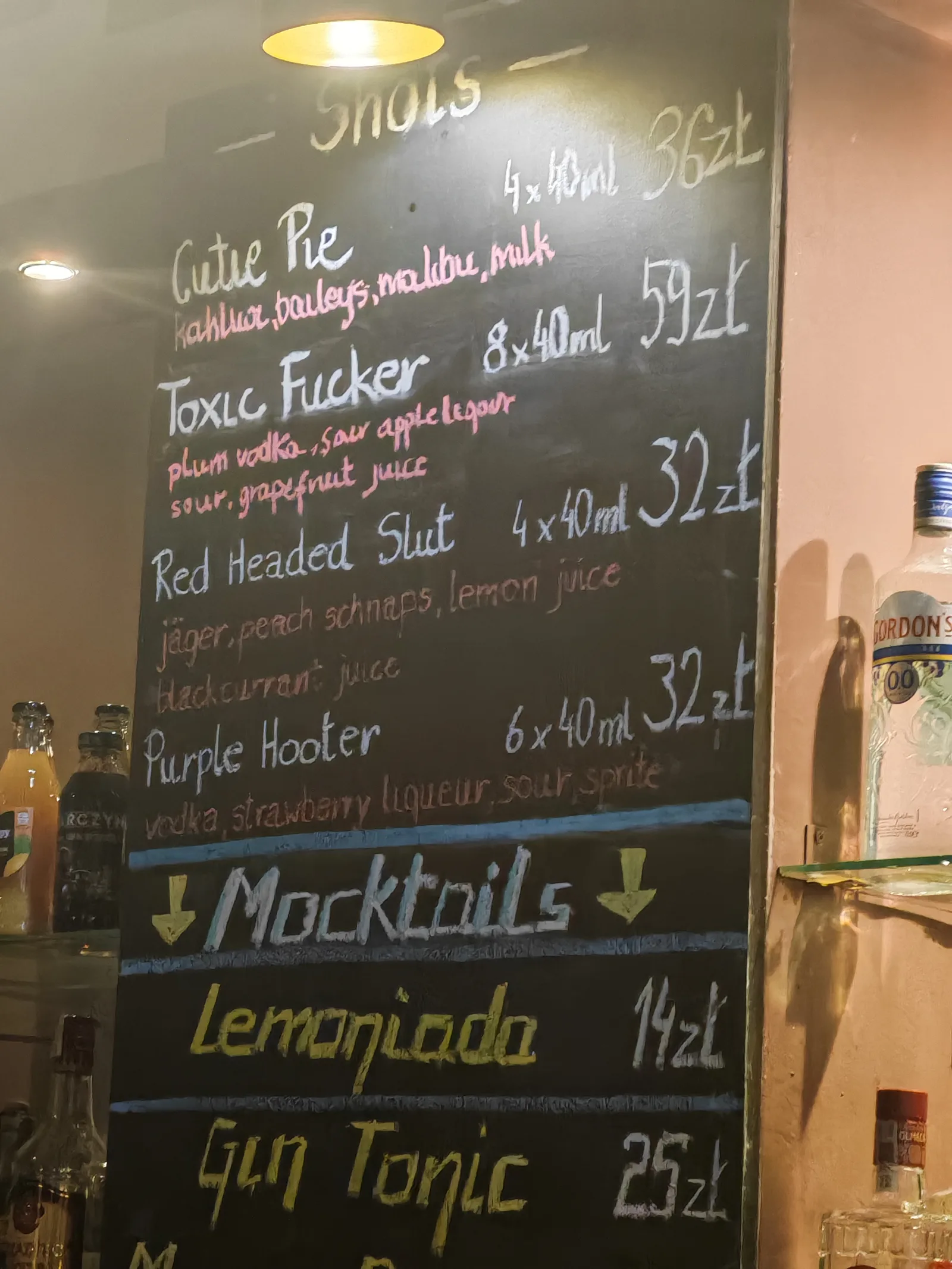 Main view at Omerta Kraków — travel photo