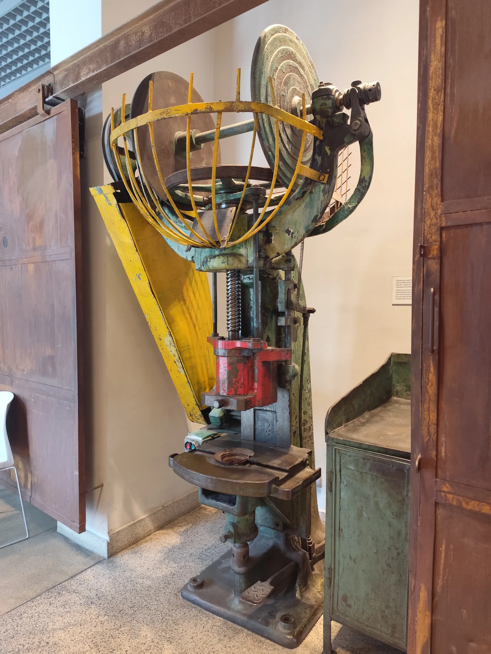 Interior at Oskar Schindler's Enamel Factory Kraków — travel photo