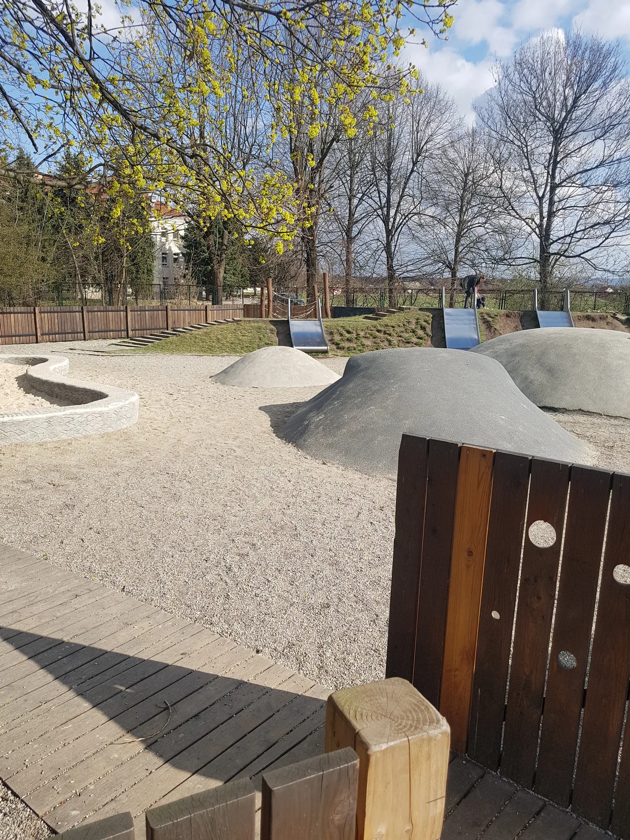Park. Żeromskiego — romantic guide Krakow