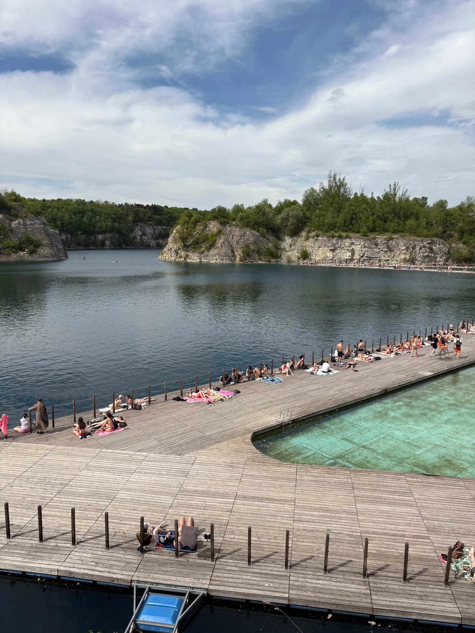 Interior at Scenic spot for Lake Zakrzówek Kraków — travel photo