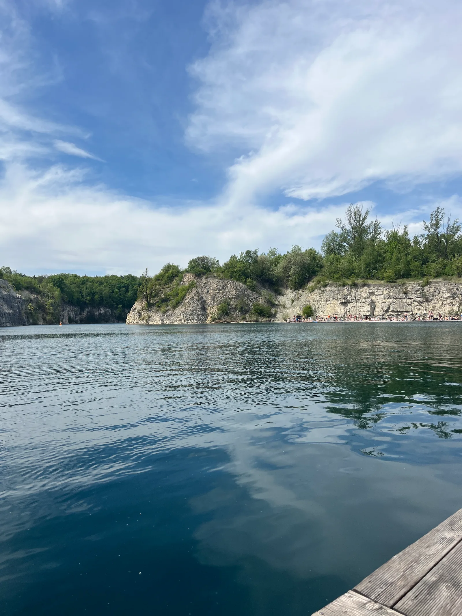 Atmosphere at Scenic spot for Lake Zakrzówek Kraków — travel photo