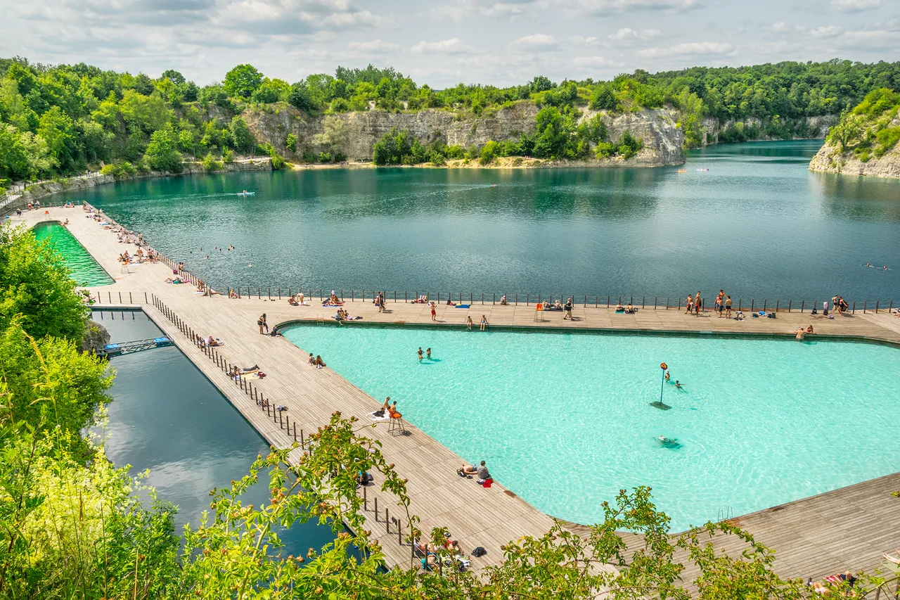Scenic spot for Lake Zakrzówek
