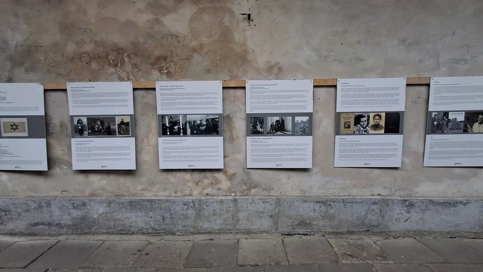 Main view at Schindler's List Passage Kraków — travel photo