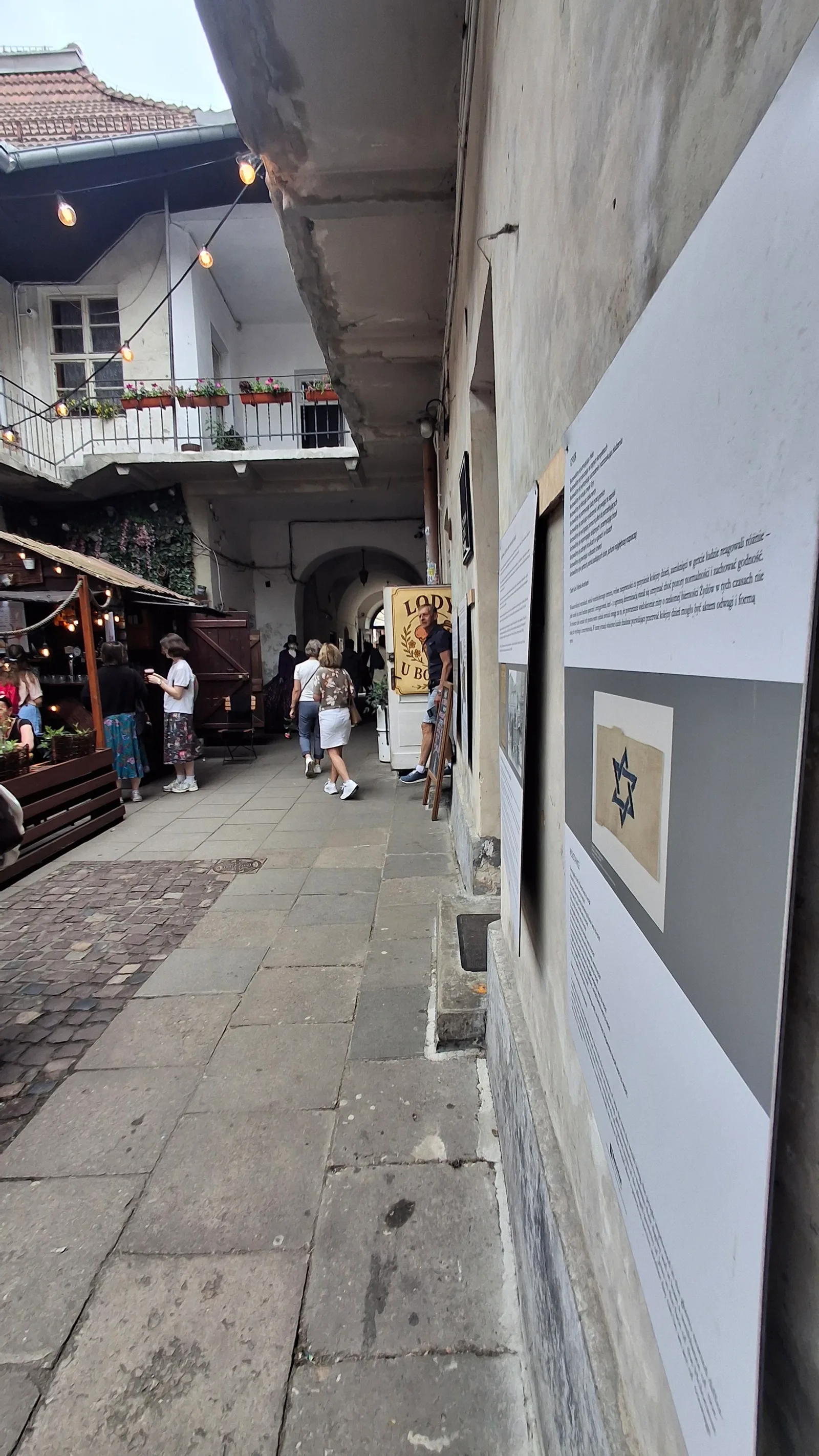 Interior at Schindler's List Passage Kraków — travel photo