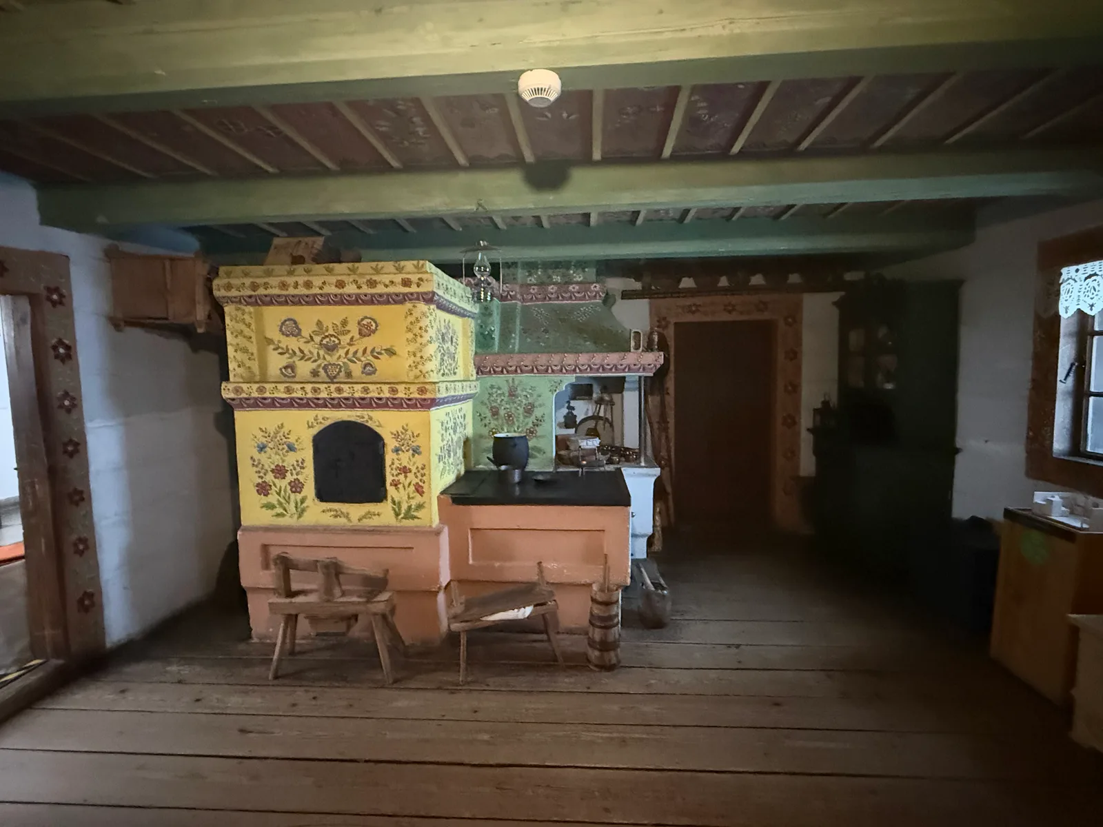 Interior at Seweryn Udziela Ethnographic Museum Kraków — travel photo