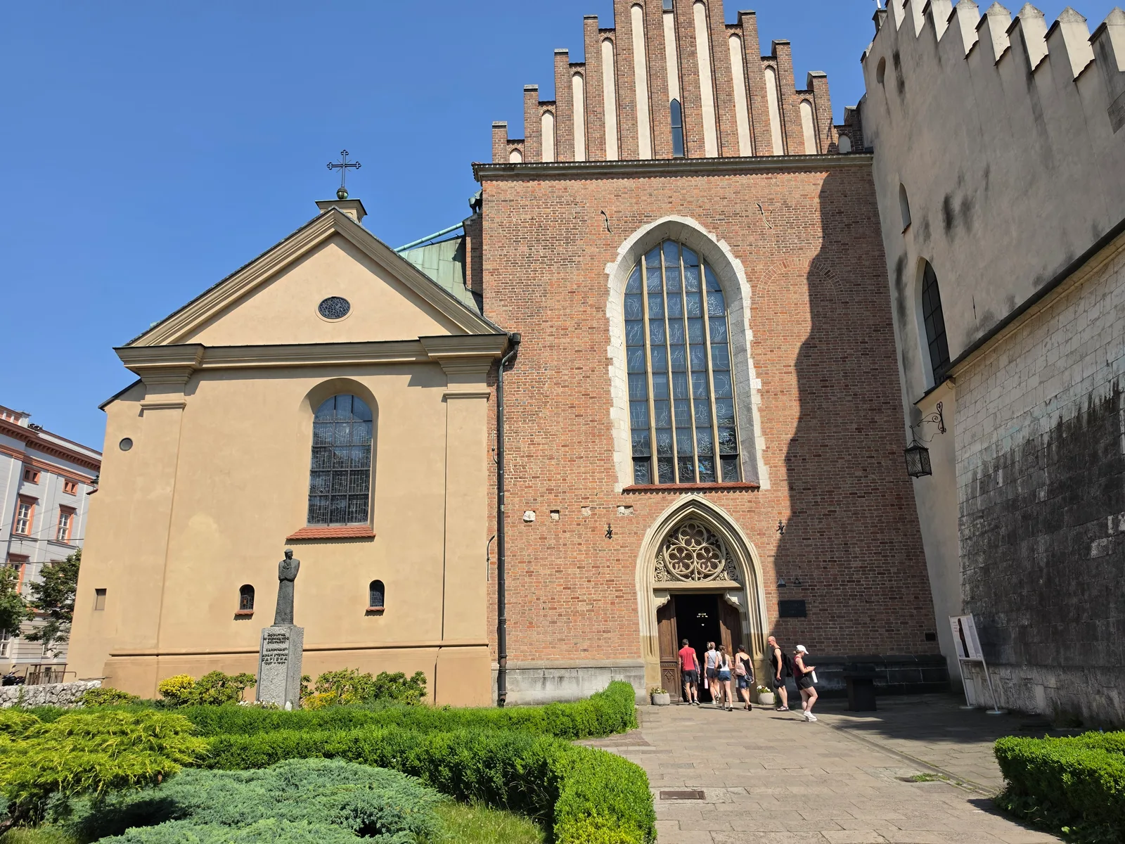 Main view at St. Florian's Gate Kraków — travel photo