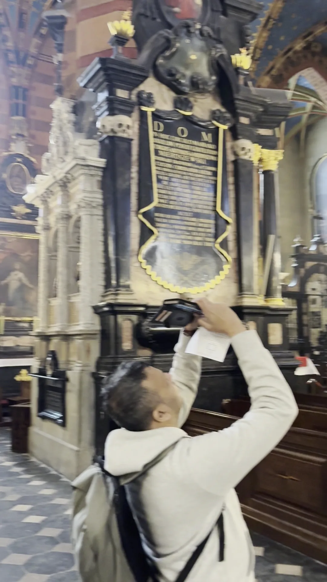Atmosphere at St. Mary's Basilica Kraków — travel photo