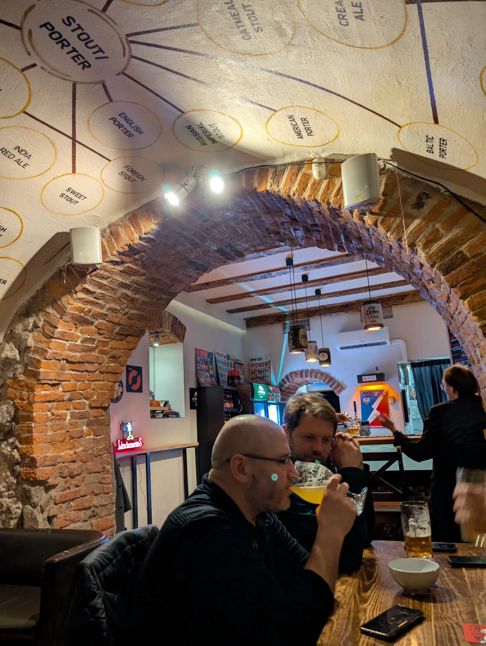 Atmosphere at Strefa Piwa Kraków — travel photo