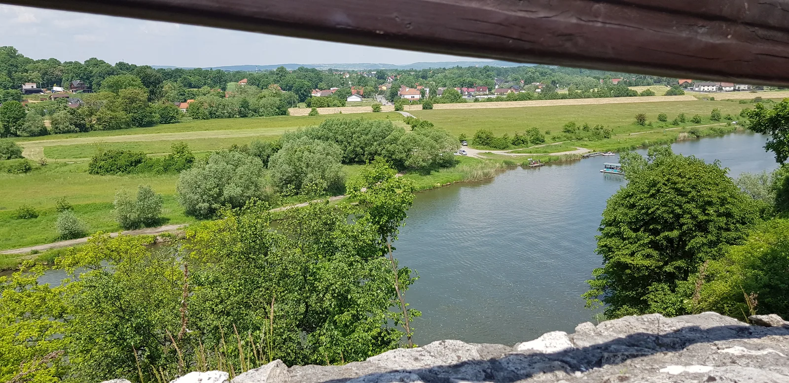 Main view at Tyniec Forest Kraków — travel photo