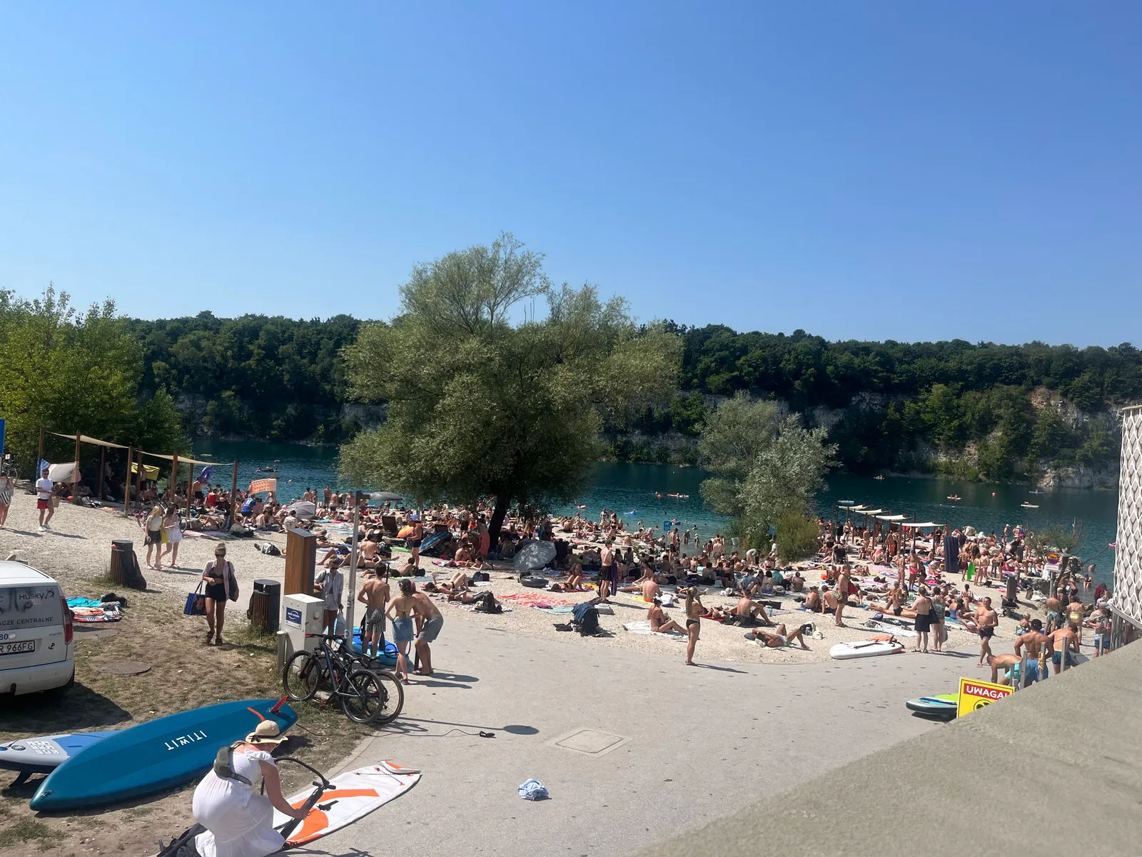 Atmosphere at Zakrzówek Park Kraków — travel photo