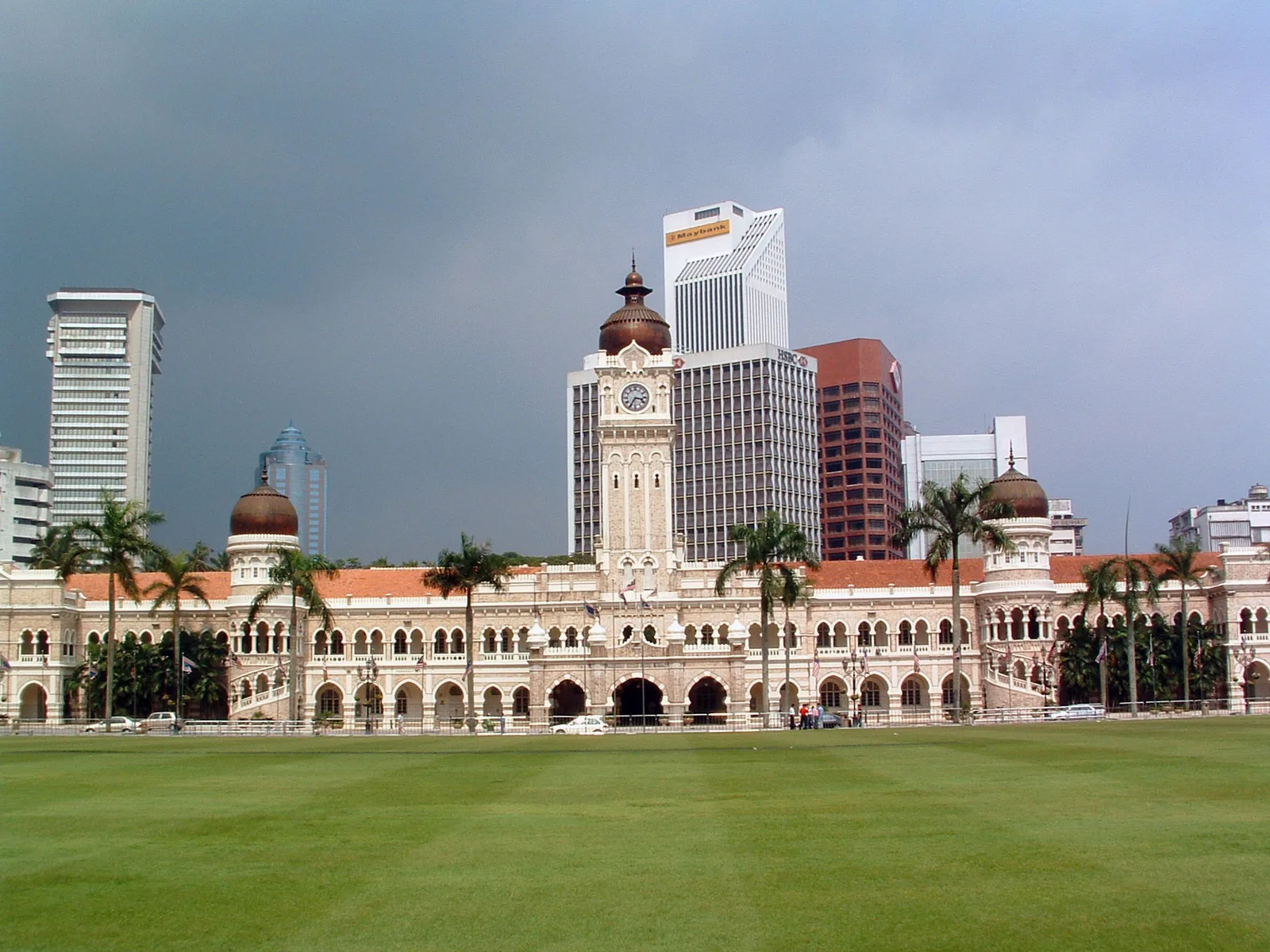 Main view at Bangunan Sultan Abdul Samad Kuala Lumpur — travel photo