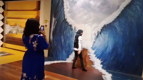 Interior at Illusion 3D Art Museum Kuala Lumpur — travel photo