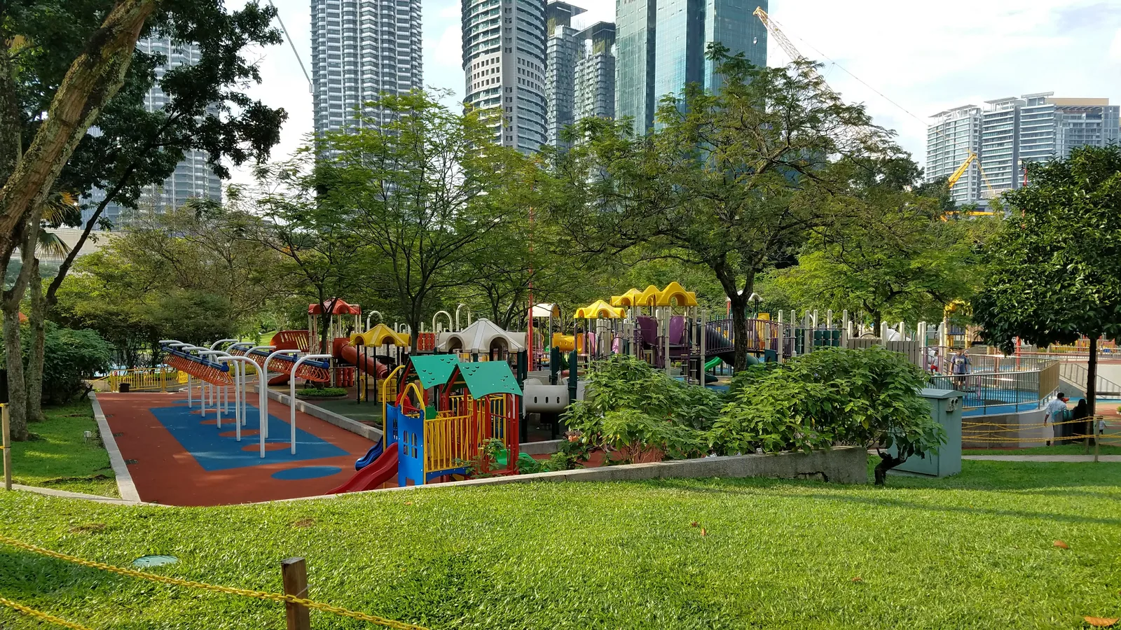 Details at KLCC Park Kuala Lumpur — travel photo
