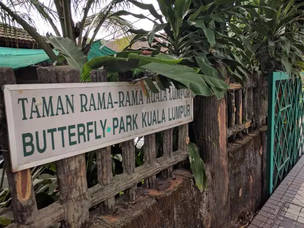 Details at Kuala Lumpur Butterfly Park Kuala Lumpur — travel photo