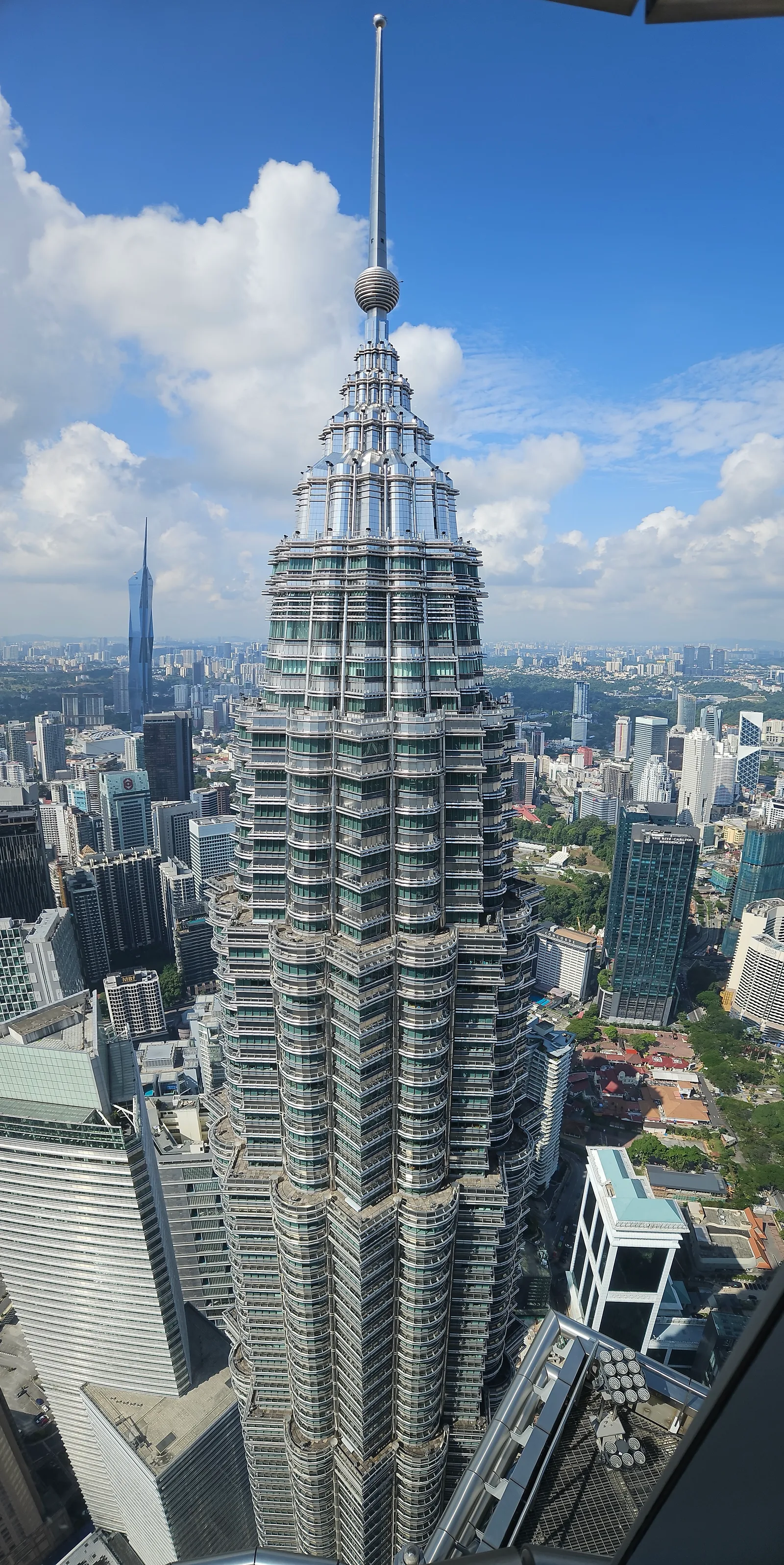 Interior at Petronas Twin Towers Kuala Lumpur — travel photo