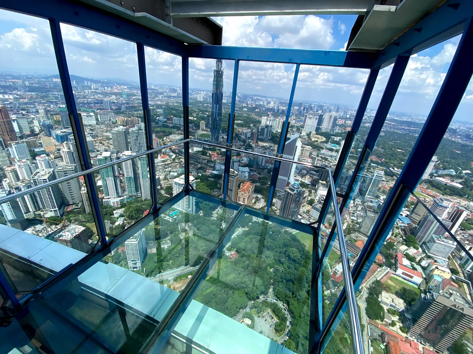 Main view at Sky Deck KL Tower Kuala Lumpur — travel photo