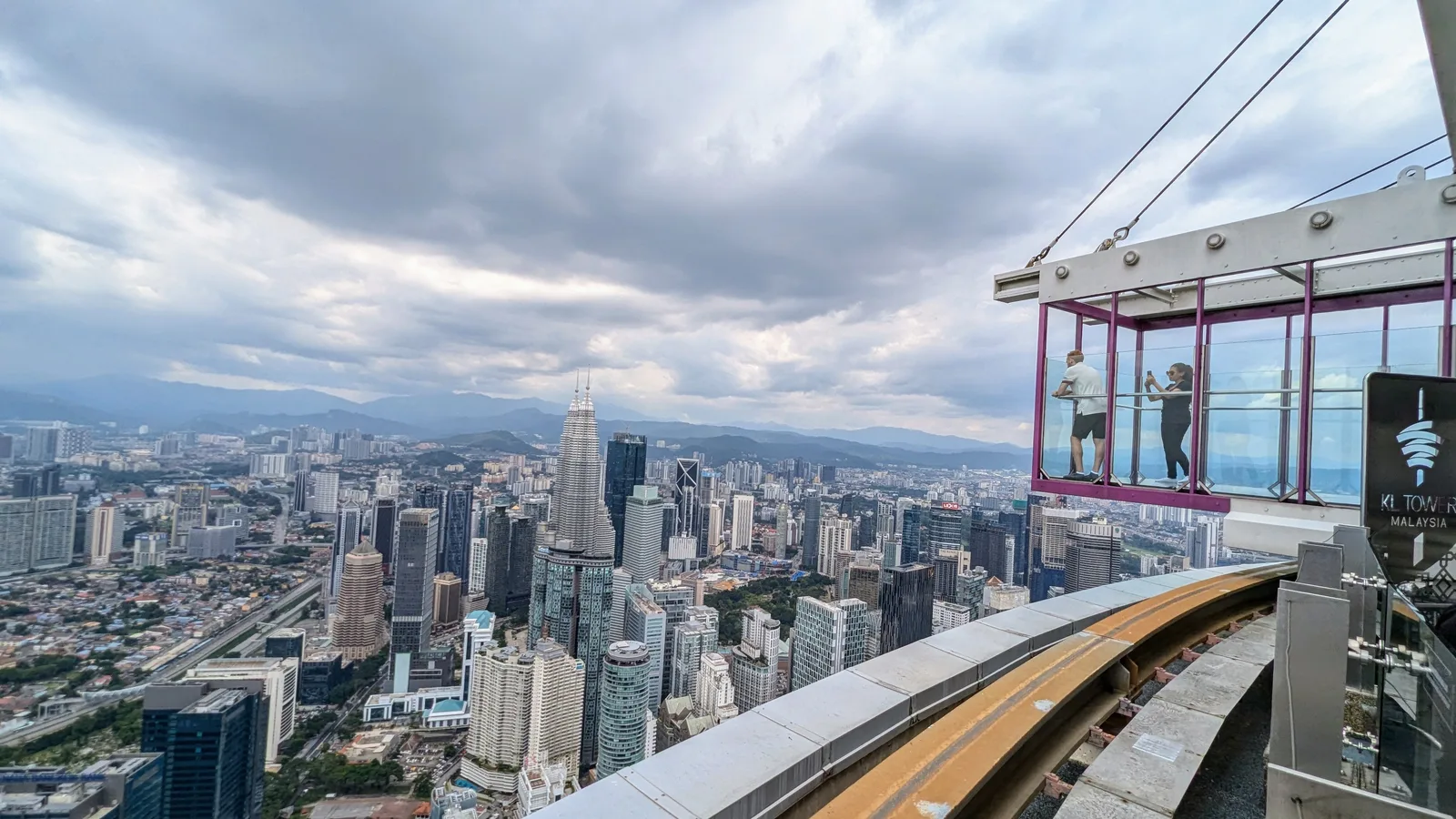 Interior at Sky Deck KL Tower Kuala Lumpur — travel photo