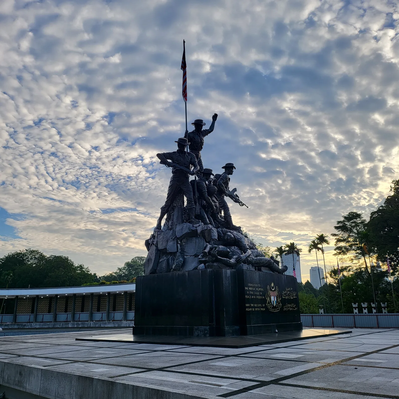 Details at Taman Tugu Kuala Lumpur — travel photo