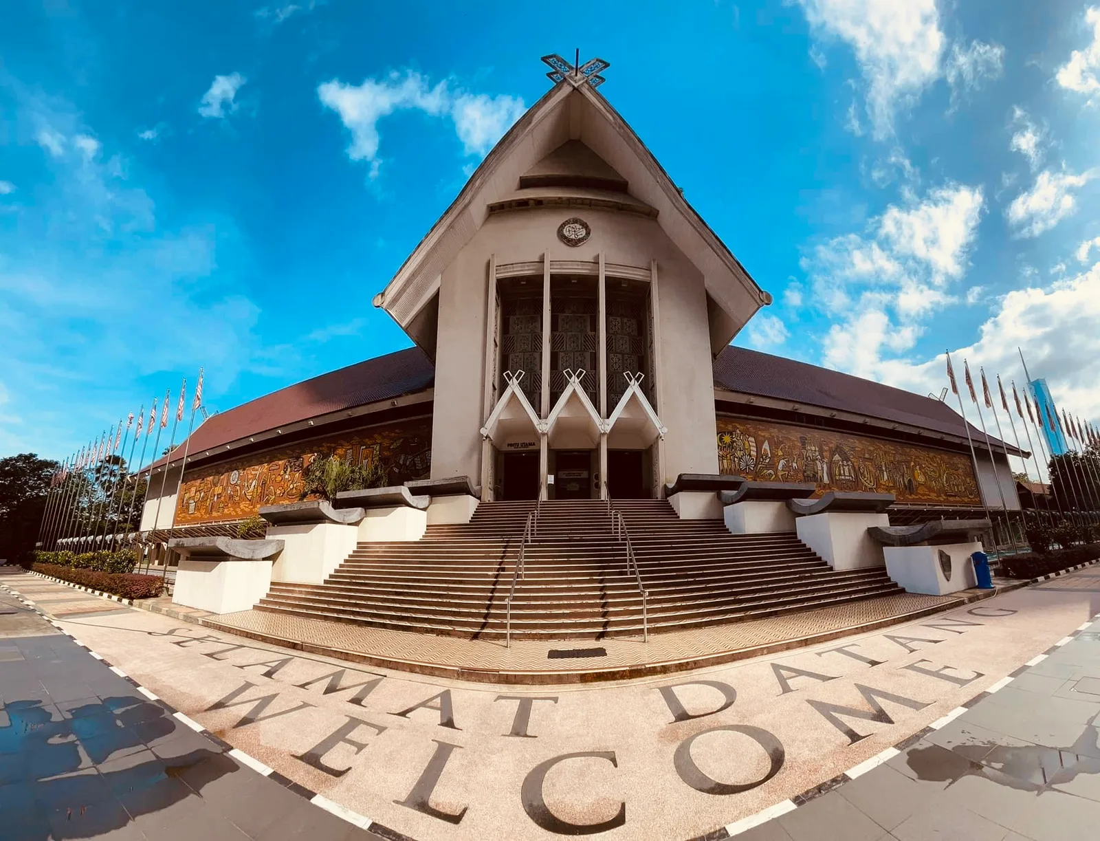 Main view at The National Museum of Malaysia Kuala Lumpur — travel photo