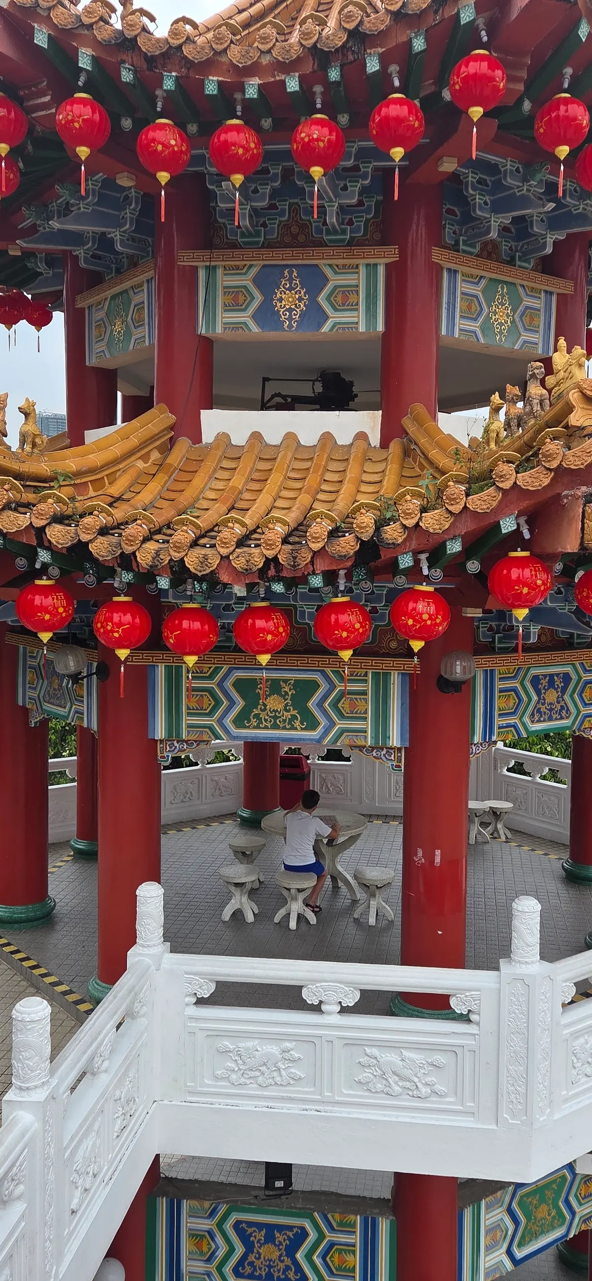 Main view at Thean Hou Temple Kuala Lumpur — travel photo