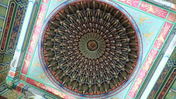 Interior at Thean Hou Temple Kuala Lumpur — travel photo