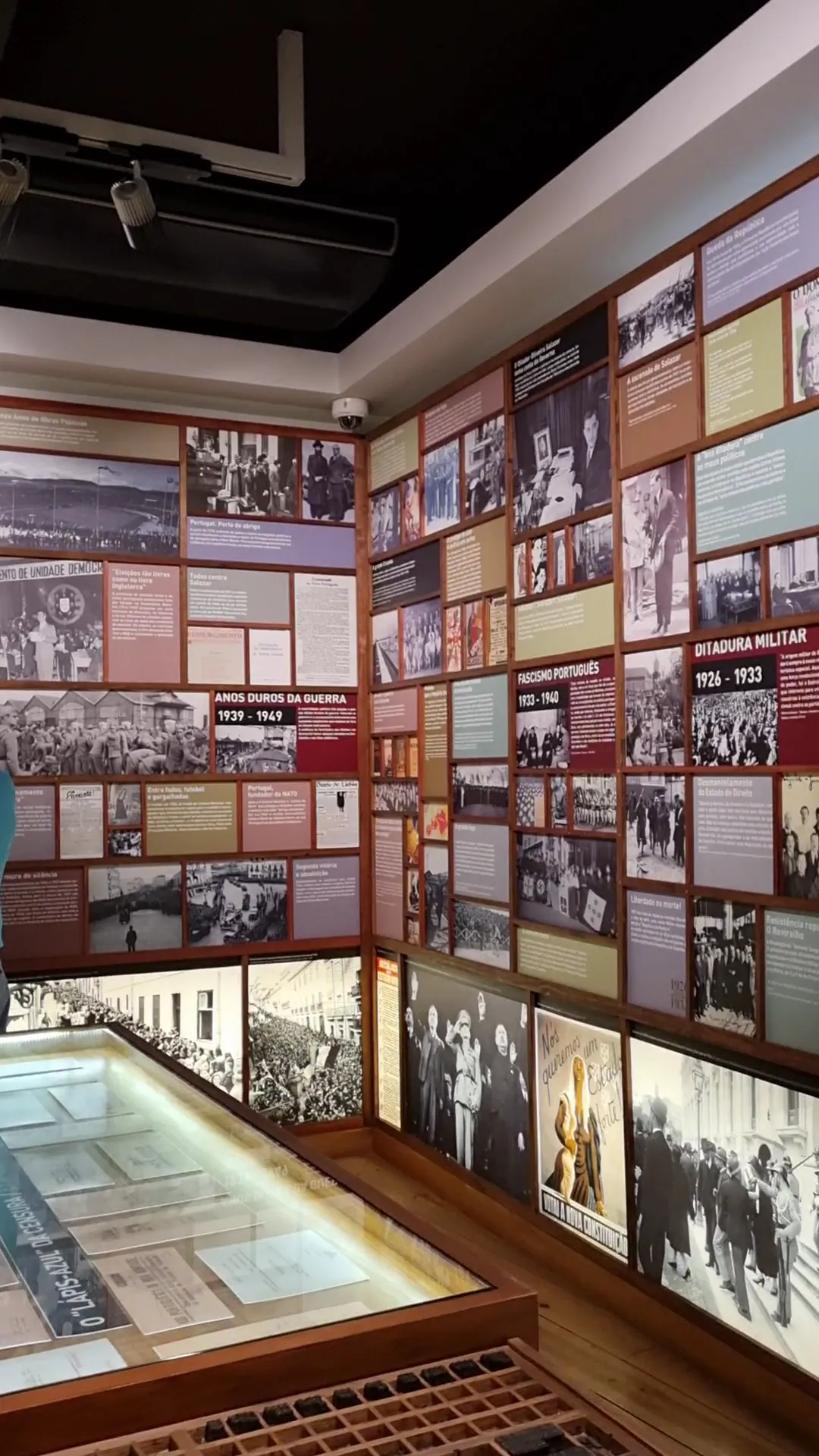 Interior at Aljube Museum - Resistance & Freedom Lisbon — travel photo