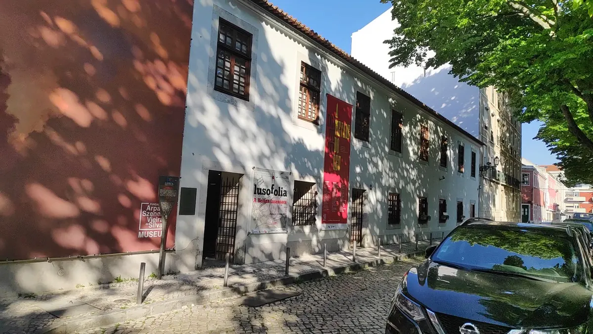 Interior at Arpad Szenes - Vieira da Silva Foundation Lisbon — travel photo