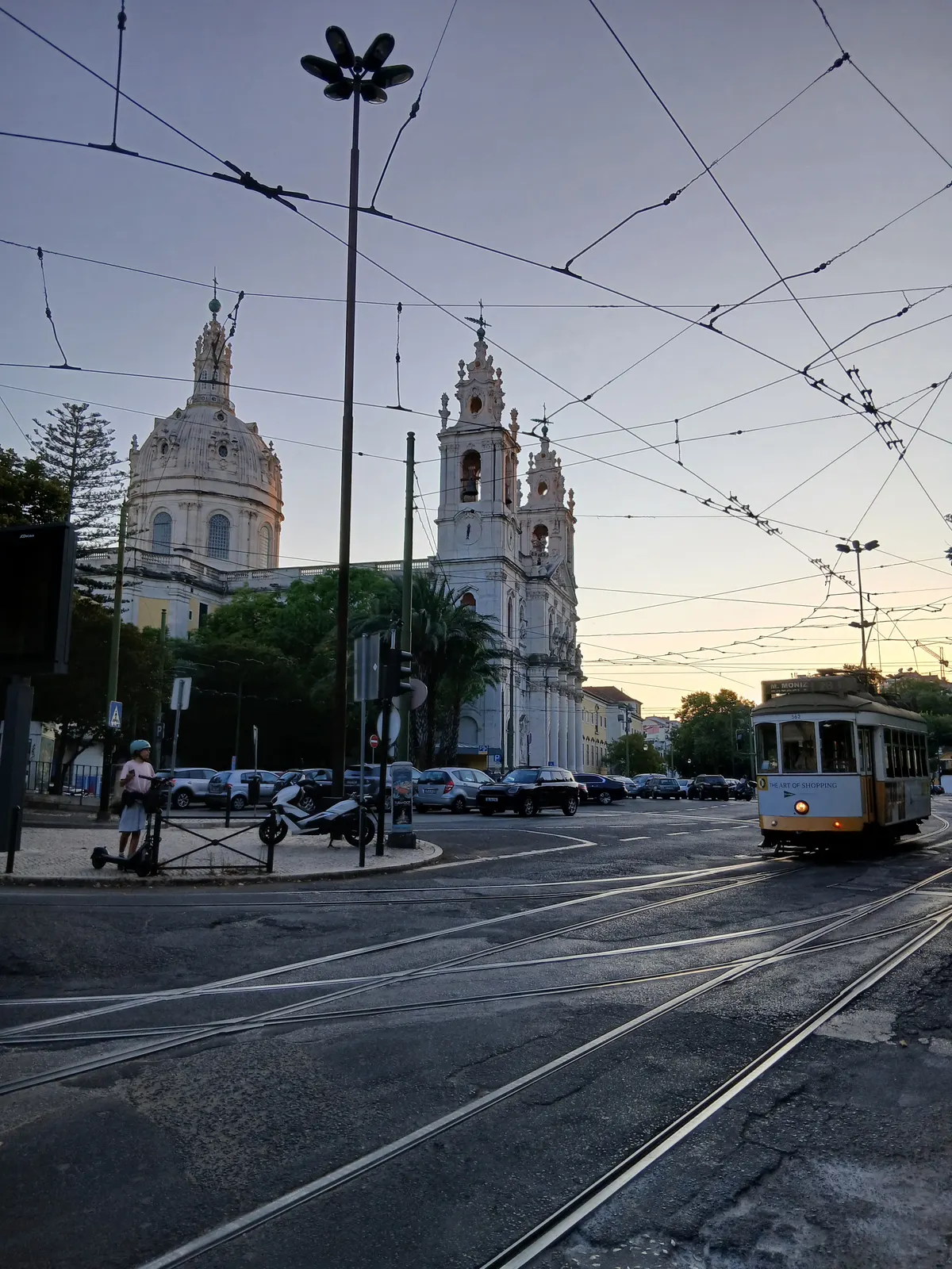 Main view at Basilica of Estrela Lisbon — travel photo