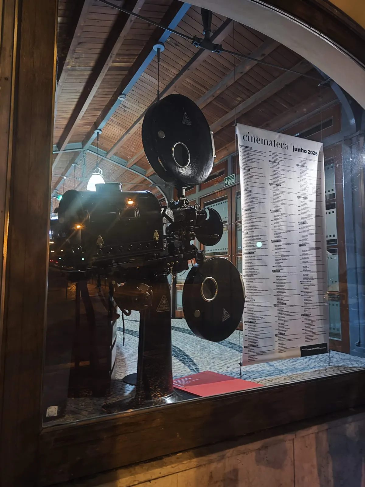 Main view at Cinemateca Portuguesa - Museu do Cinema Lisbon — travel photo